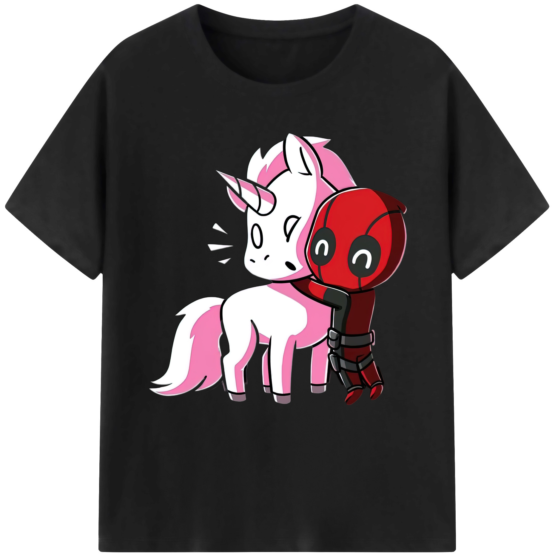 （画像用） Deadpool デッドプール レディースカジュアルプリントTシャツ（綿100％）