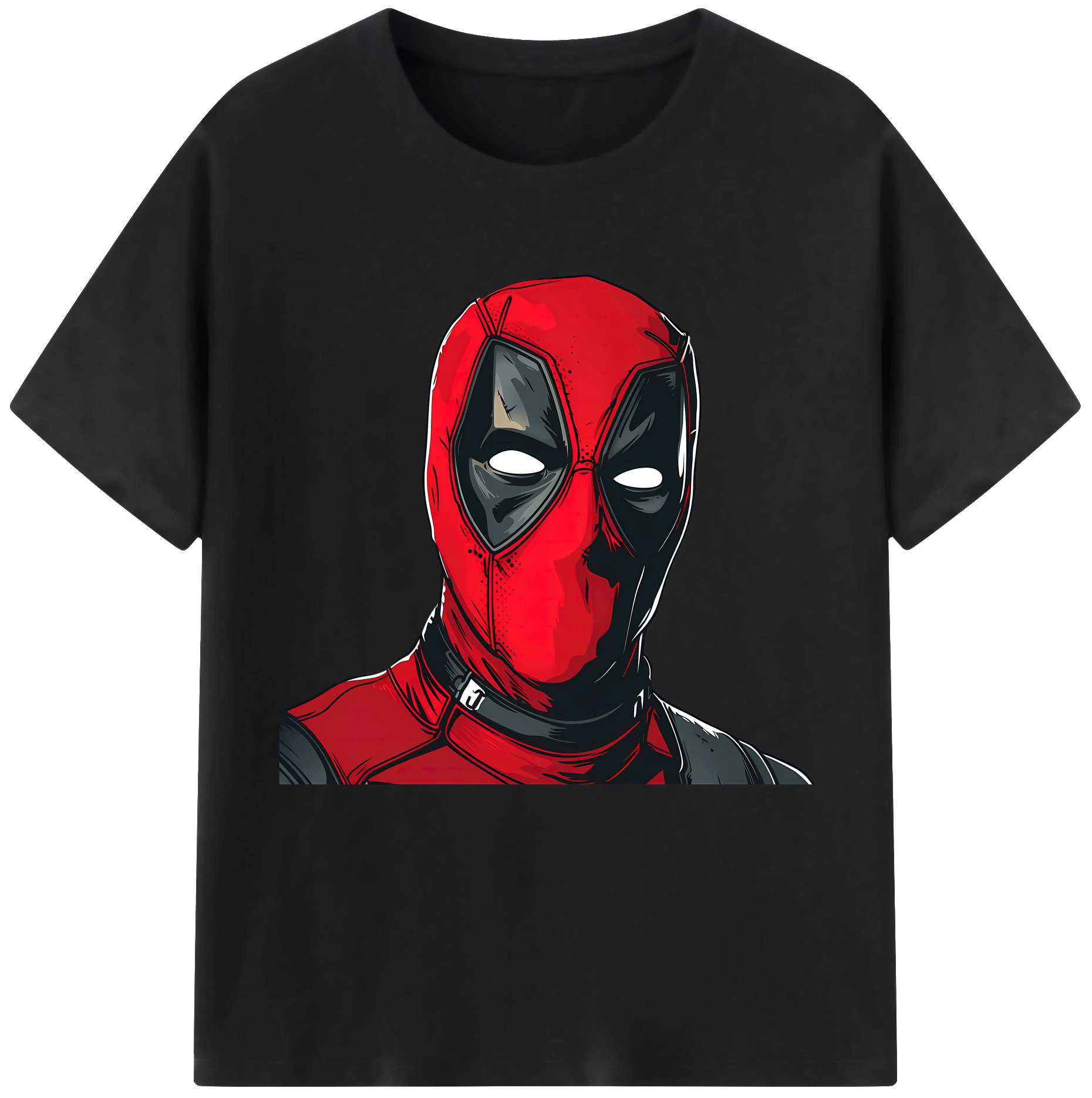 （画像用） Deadpool デッドプール レディースカジュアルプリントTシャツ（綿100％）