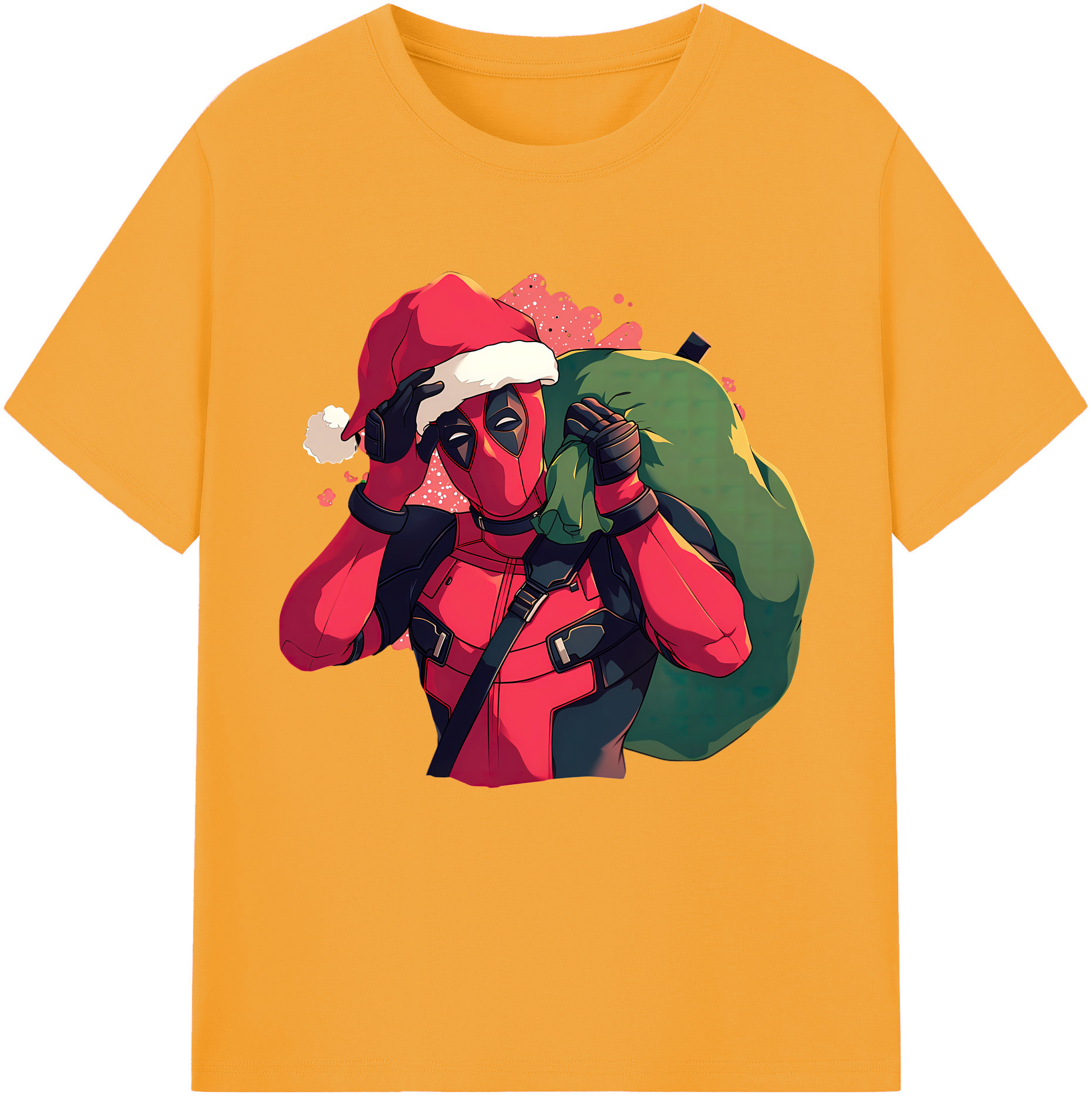 （画像用） Deadpool デッドプール レディースカジュアルプリントTシャツ（綿100％）