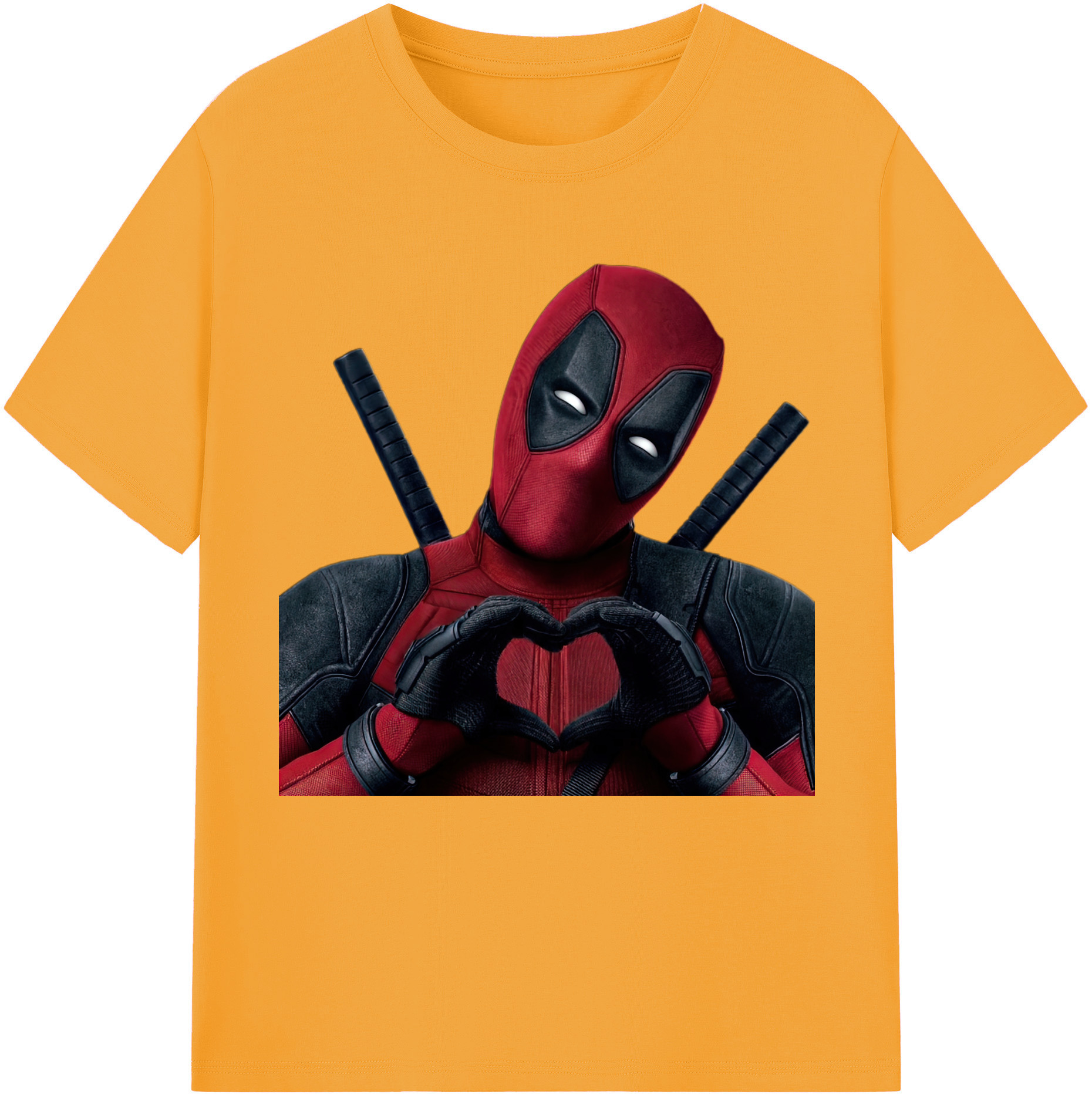（画像用） Deadpool デッドプール レディースカジュアルプリントTシャツ（綿100％）