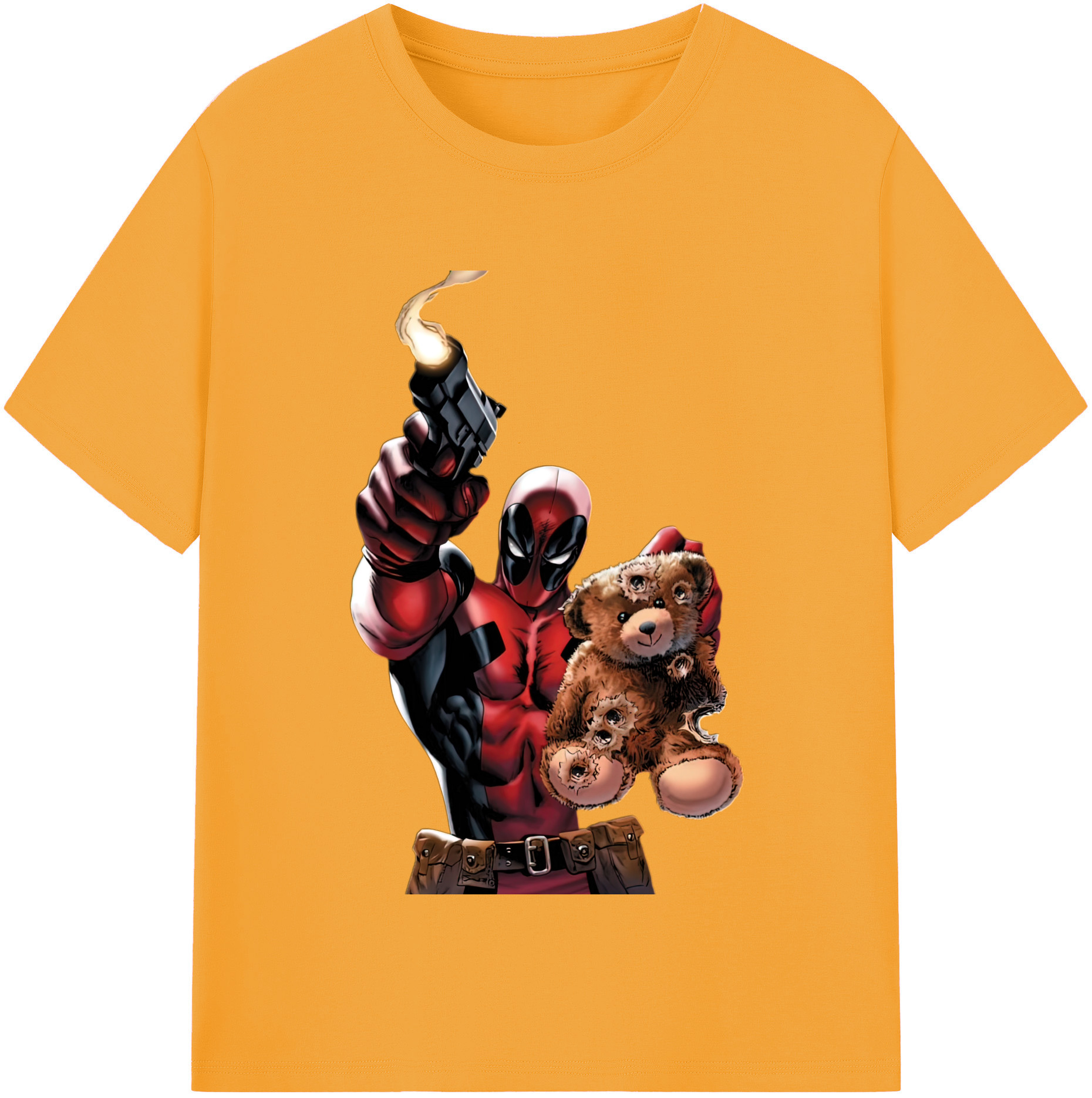 （画像用） Deadpool デッドプール レディースカジュアルプリントTシャツ（綿100％）