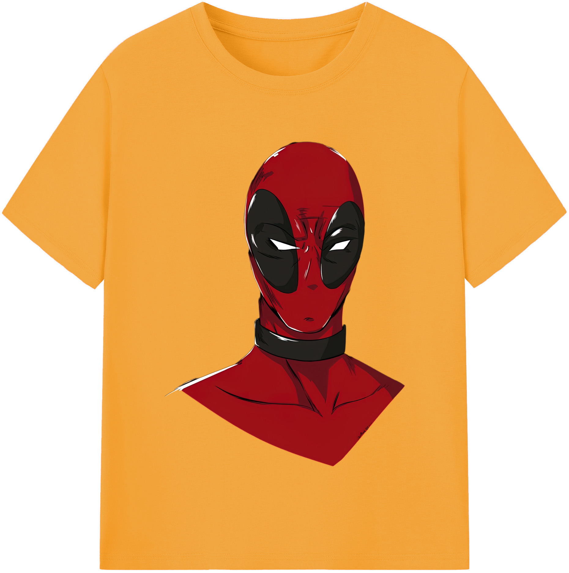 （画像用） Deadpool デッドプール レディースカジュアルプリントTシャツ（綿100％）