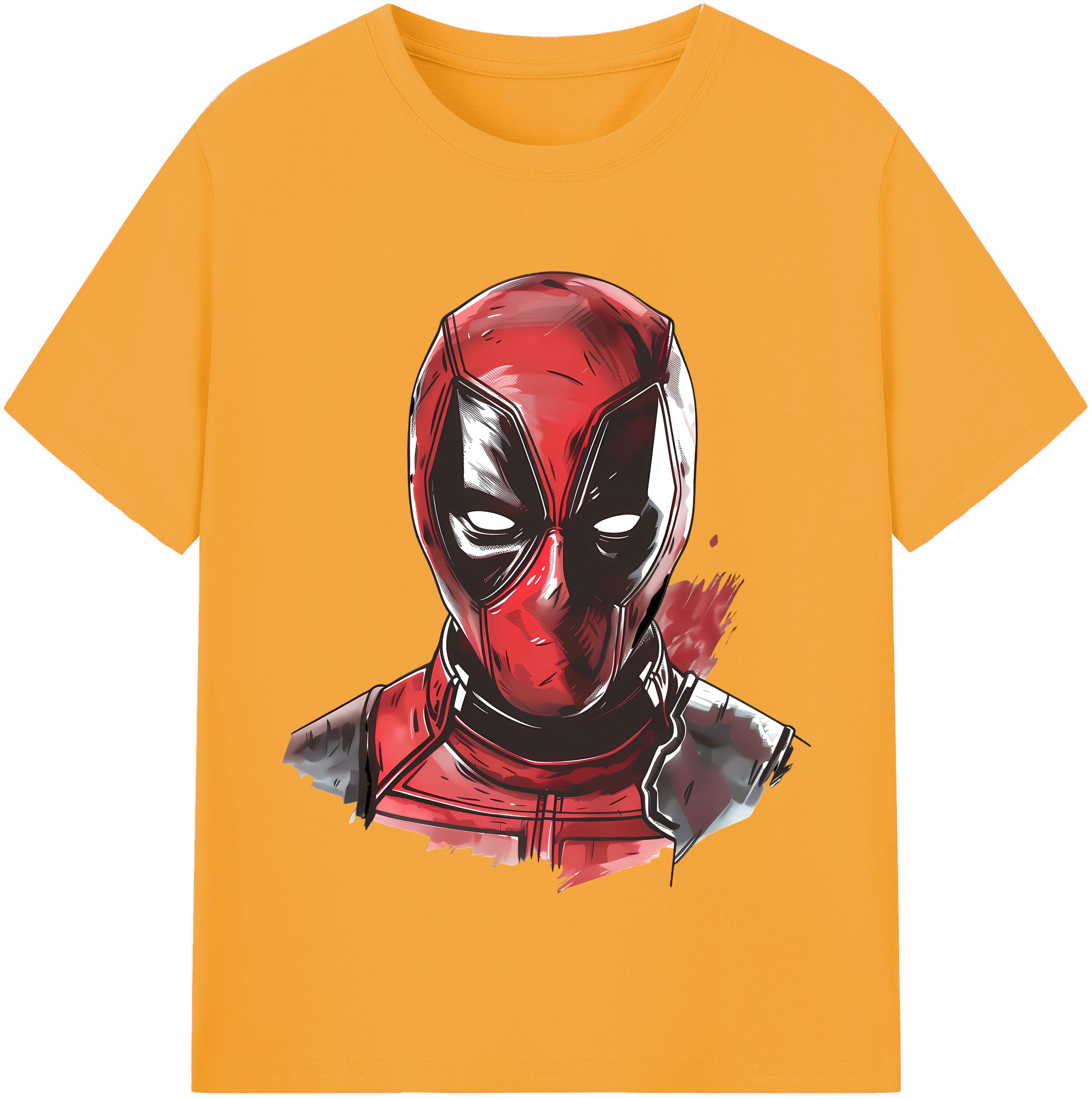 （画像用） Deadpool デッドプール レディースカジュアルプリントTシャツ（綿100％）