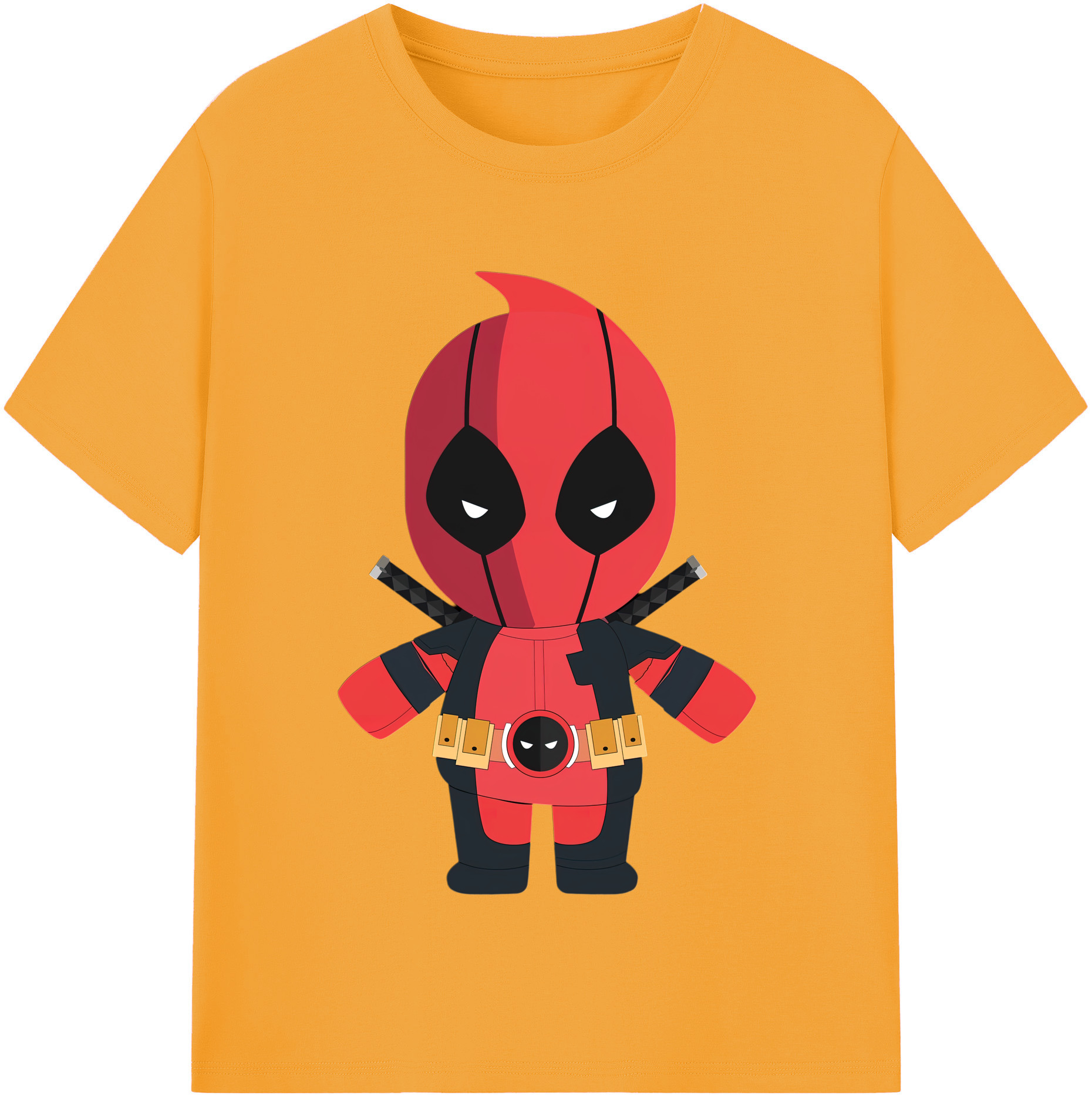 （画像用） Deadpool デッドプール レディースカジュアルプリントTシャツ（綿100％）