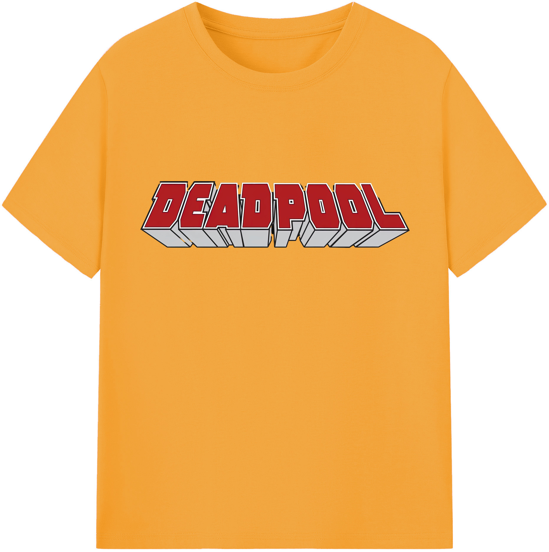 （画像用） Deadpool デッドプール レディースカジュアルプリントTシャツ（綿100％）