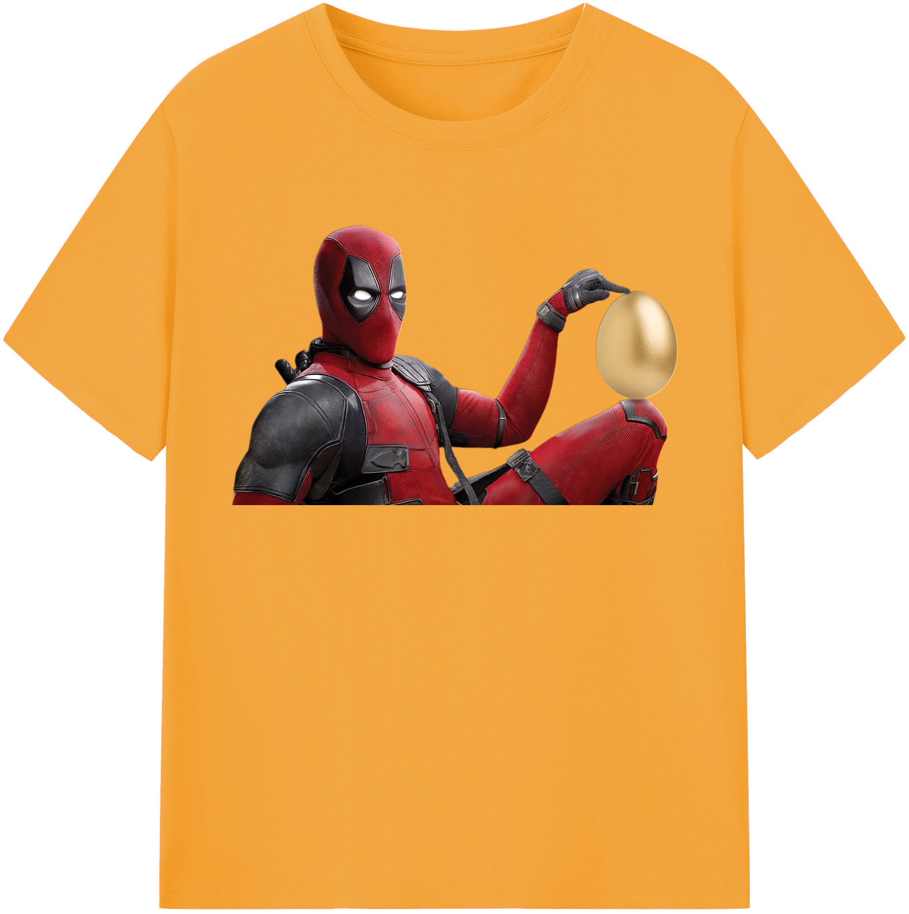 （画像用） Deadpool デッドプール レディースカジュアルプリントTシャツ（綿100％）