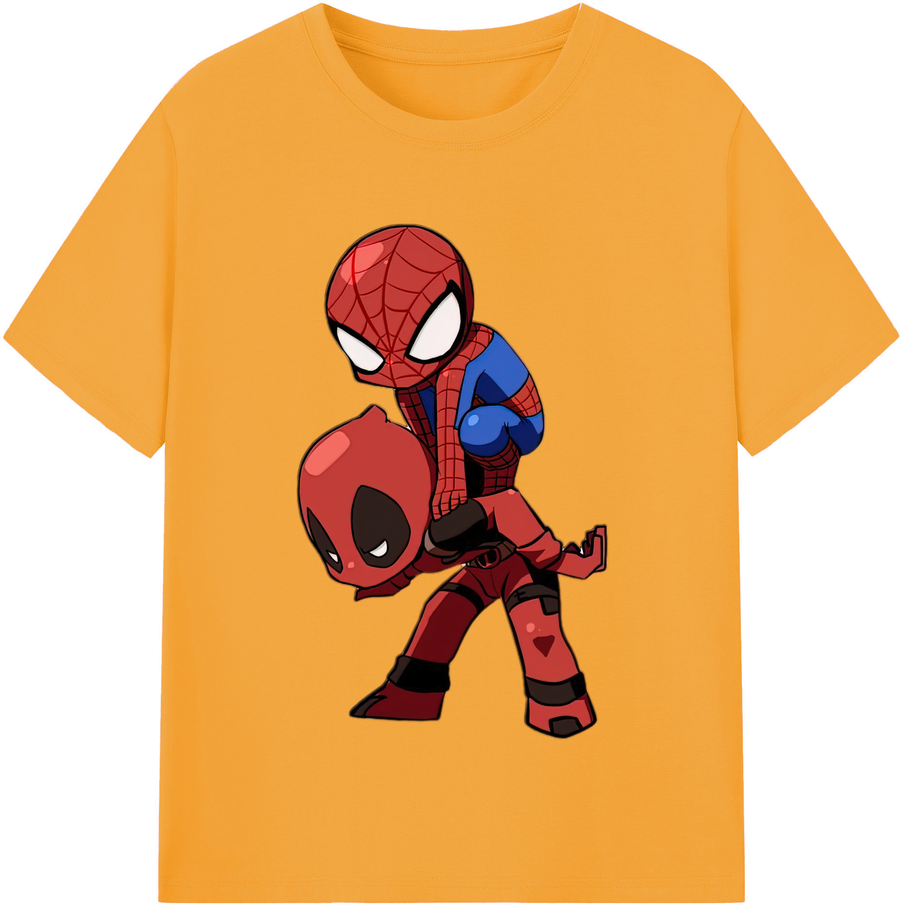 （画像用） Deadpool デッドプール レディースカジュアルプリントTシャツ（綿100％）