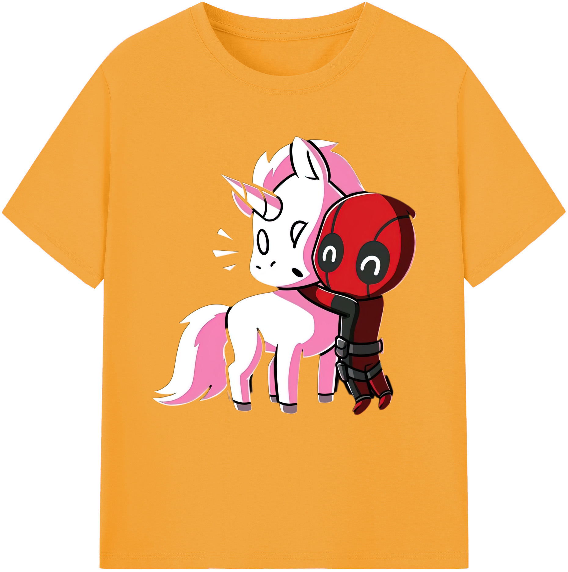 （画像用） Deadpool デッドプール レディースカジュアルプリントTシャツ（綿100％）