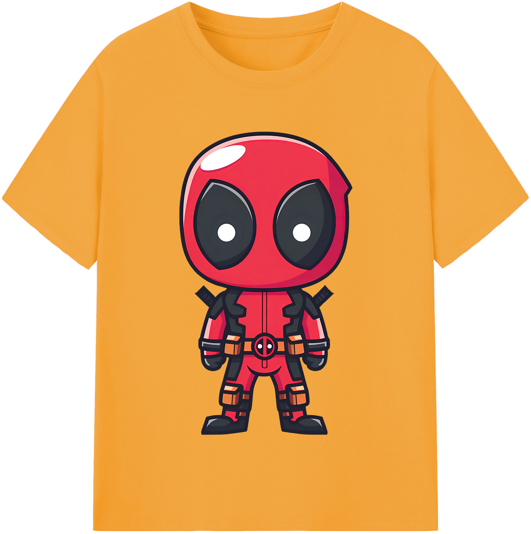 （画像用） Deadpool デッドプール レディースカジュアルプリントTシャツ（綿100％）