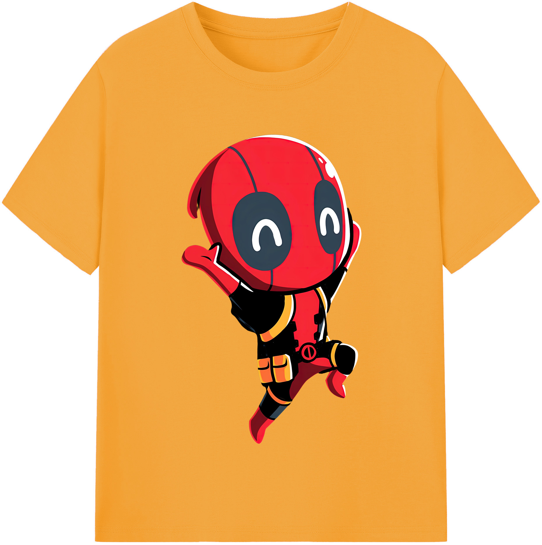 （画像用） Deadpool デッドプール レディースカジュアルプリントTシャツ（綿100％）