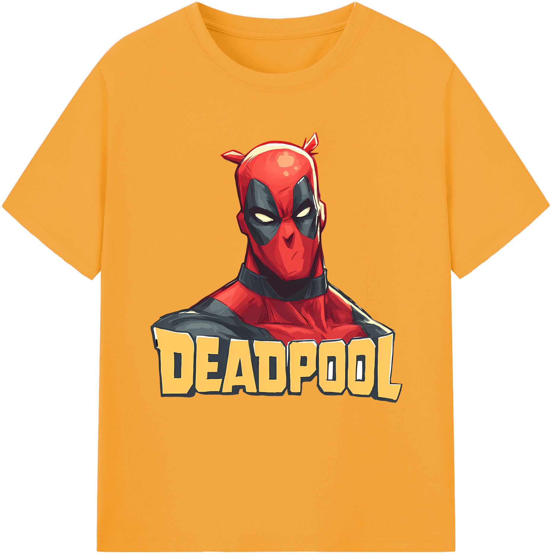 （画像用） Deadpool デッドプール レディースカジュアルプリントTシャツ（綿100％）