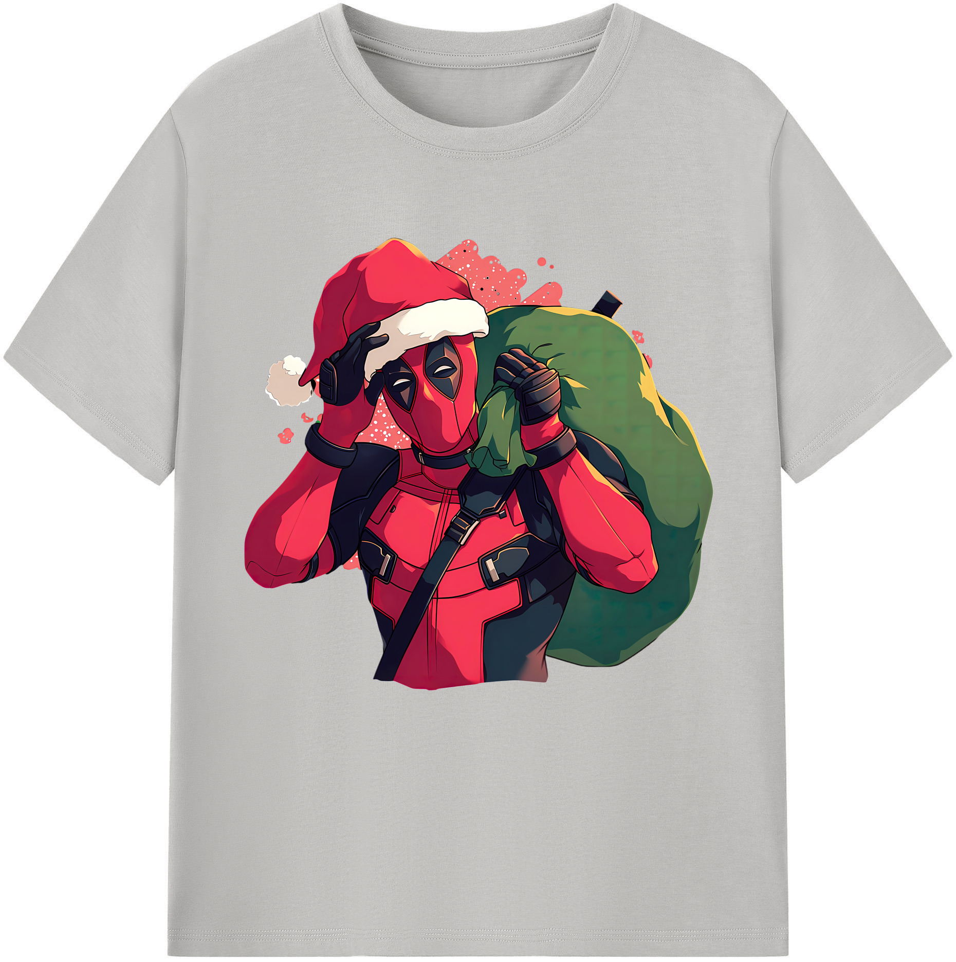 （画像用） Deadpool デッドプール レディースカジュアルプリントTシャツ（綿100％）