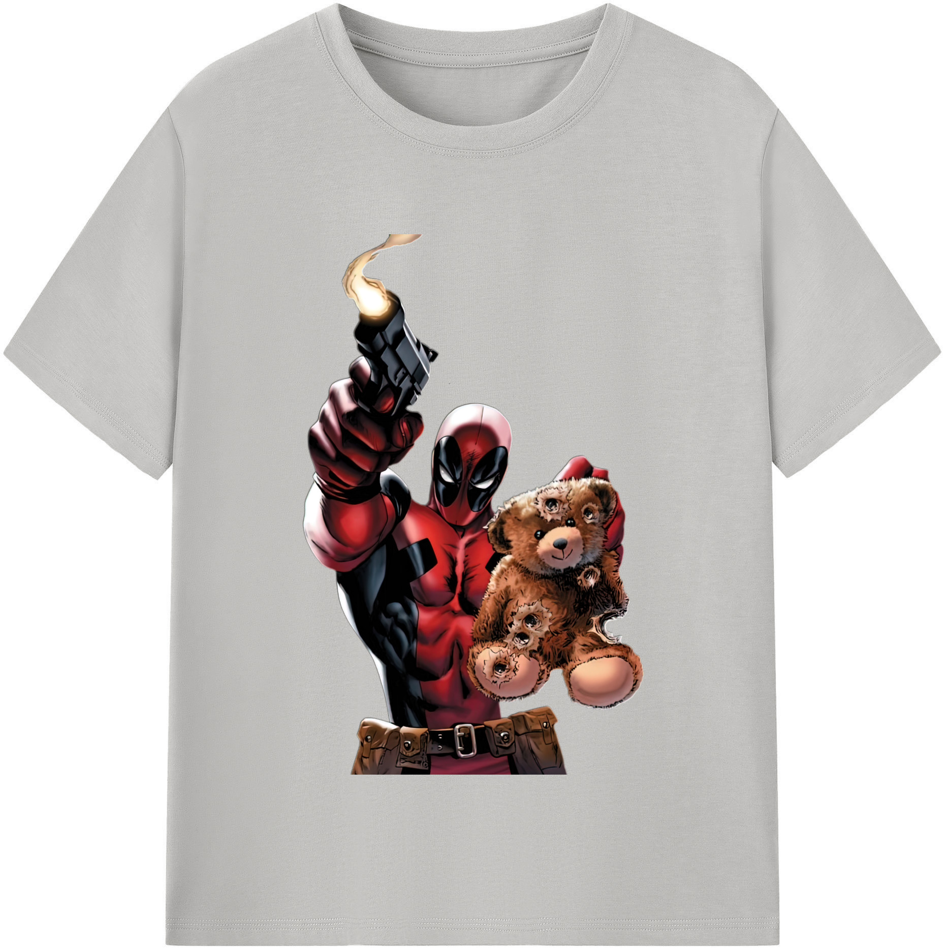 （画像用） Deadpool デッドプール レディースカジュアルプリントTシャツ（綿100％）