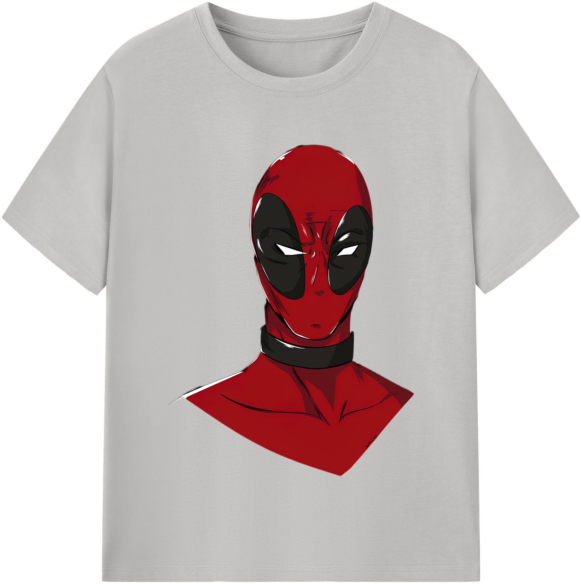 （画像用） Deadpool デッドプール レディースカジュアルプリントTシャツ（綿100％）