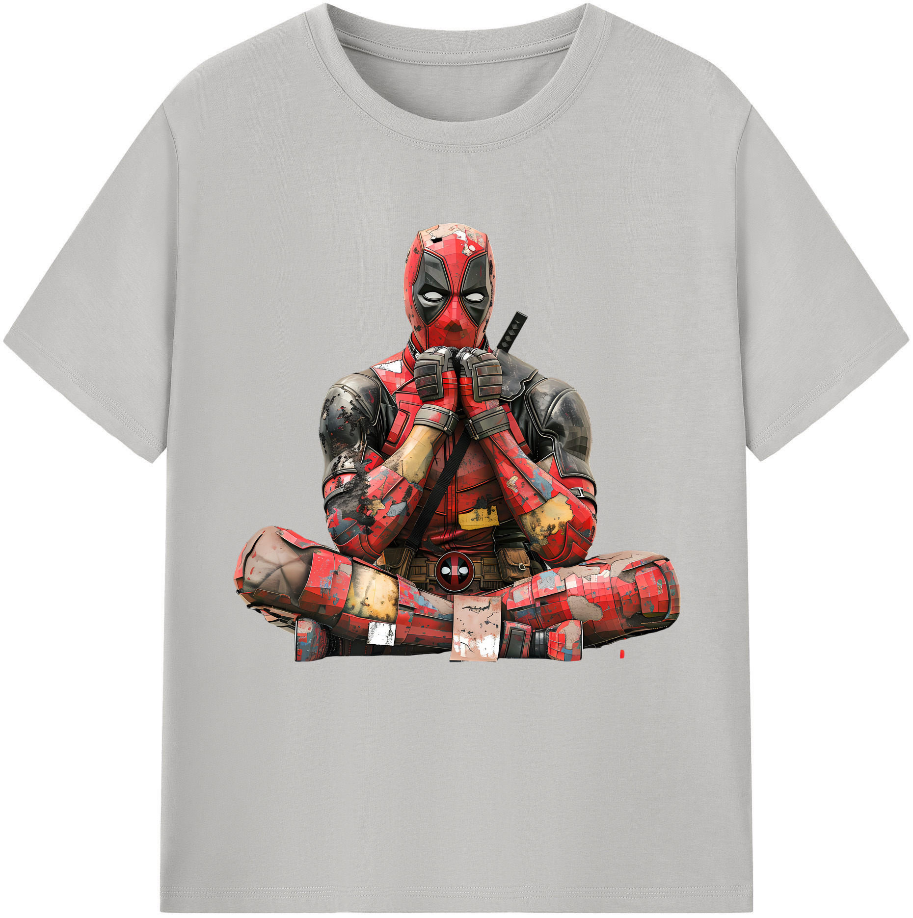 （画像用） Deadpool デッドプール レディースカジュアルプリントTシャツ（綿100％）