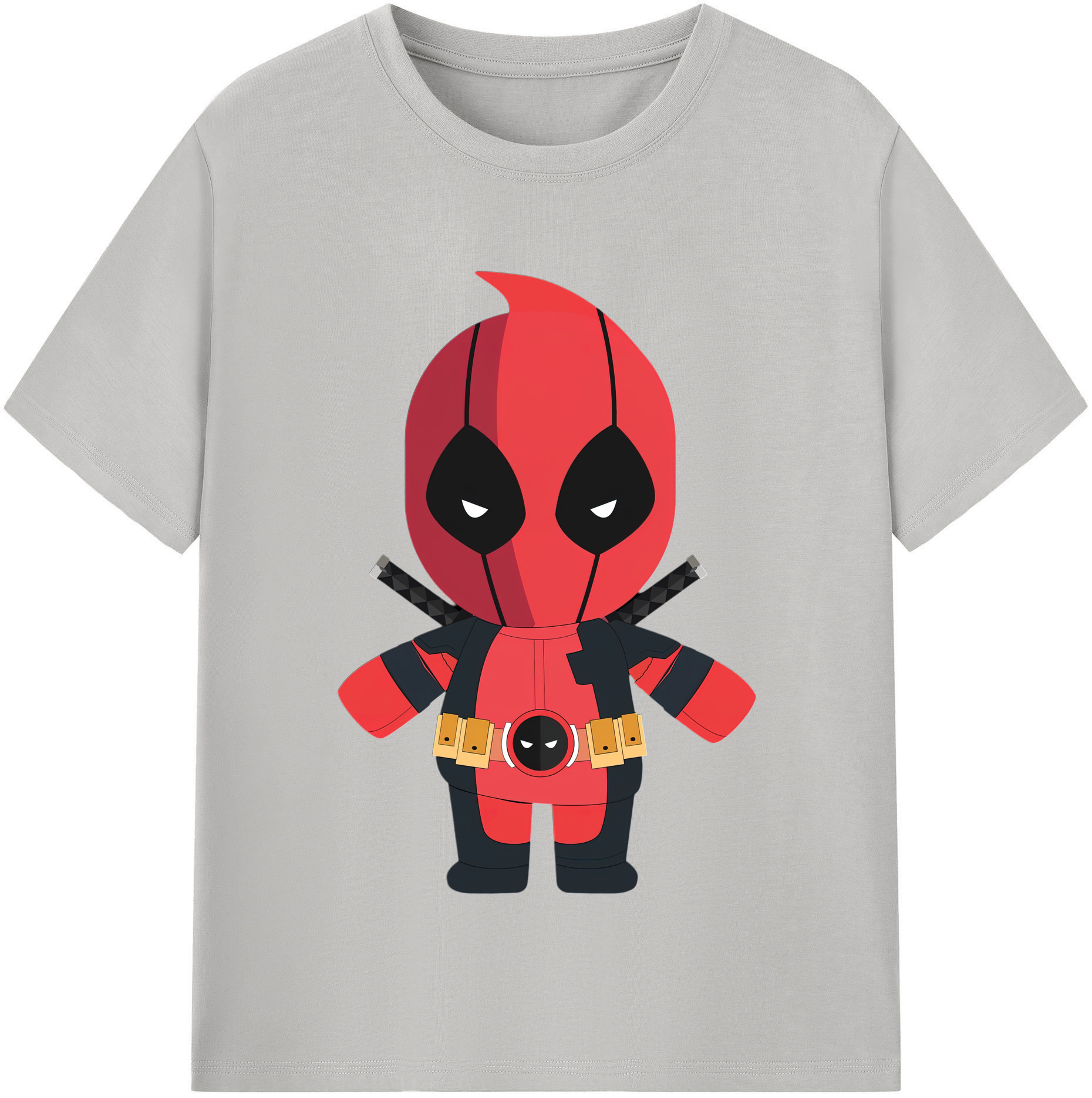 （画像用） Deadpool デッドプール レディースカジュアルプリントTシャツ（綿100％）