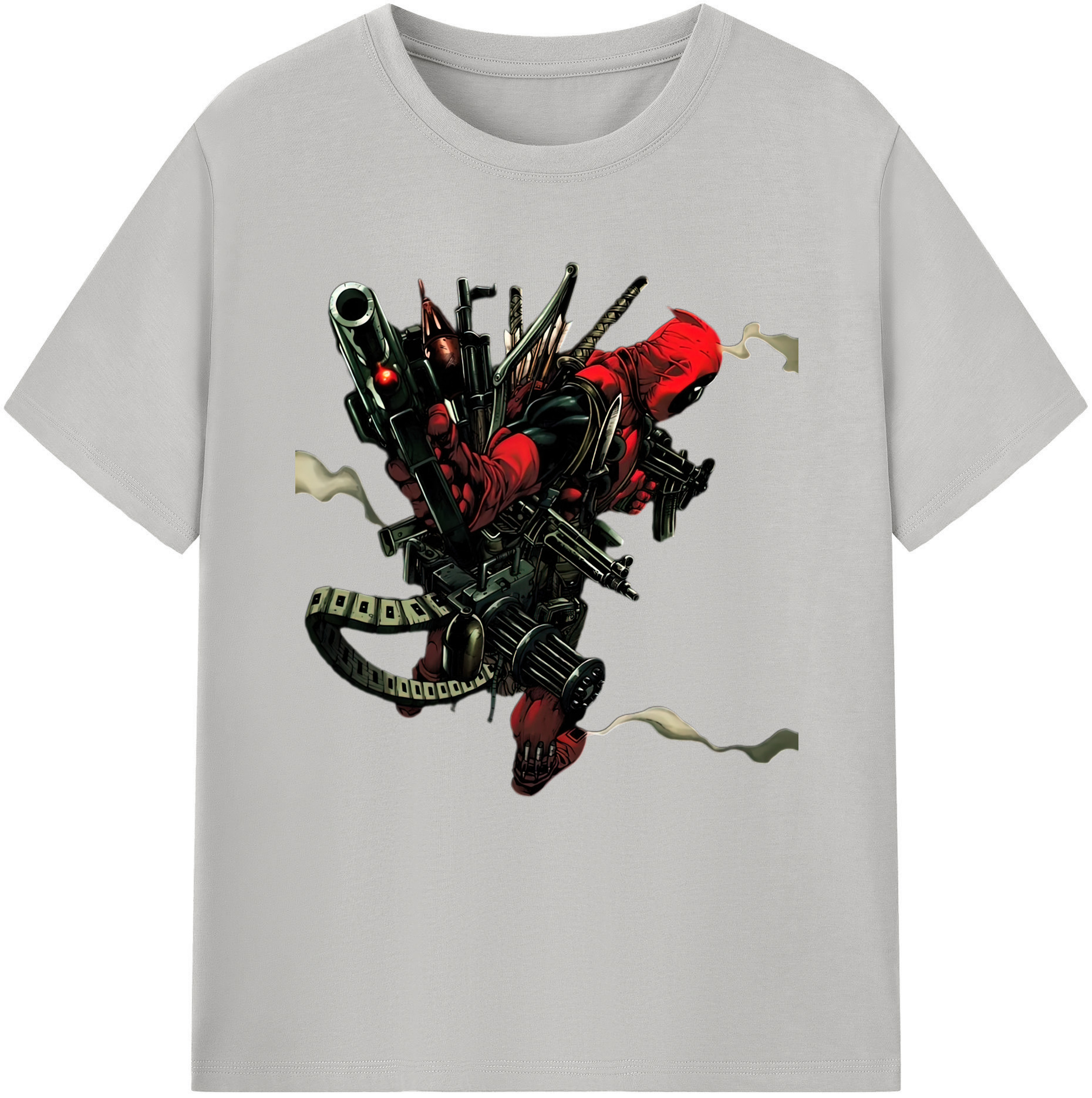 （画像用） Deadpool デッドプール レディースカジュアルプリントTシャツ（綿100％）