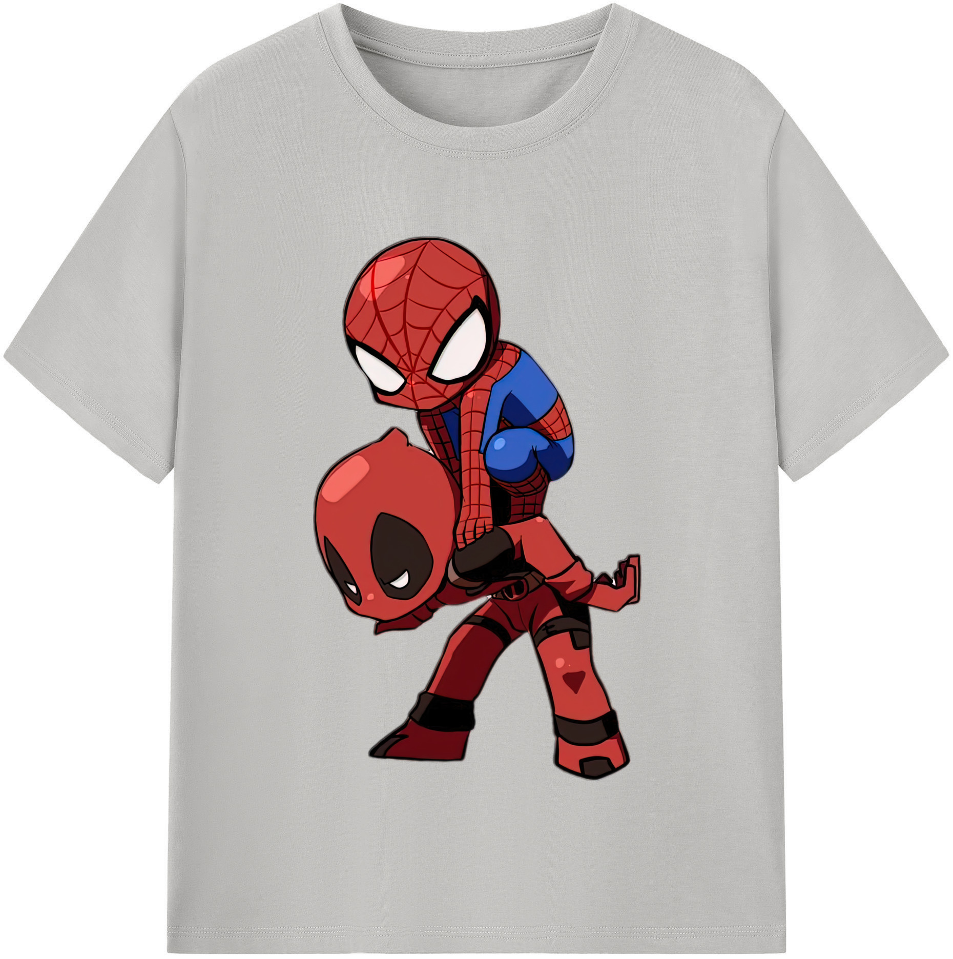 （画像用） Deadpool デッドプール レディースカジュアルプリントTシャツ（綿100％）