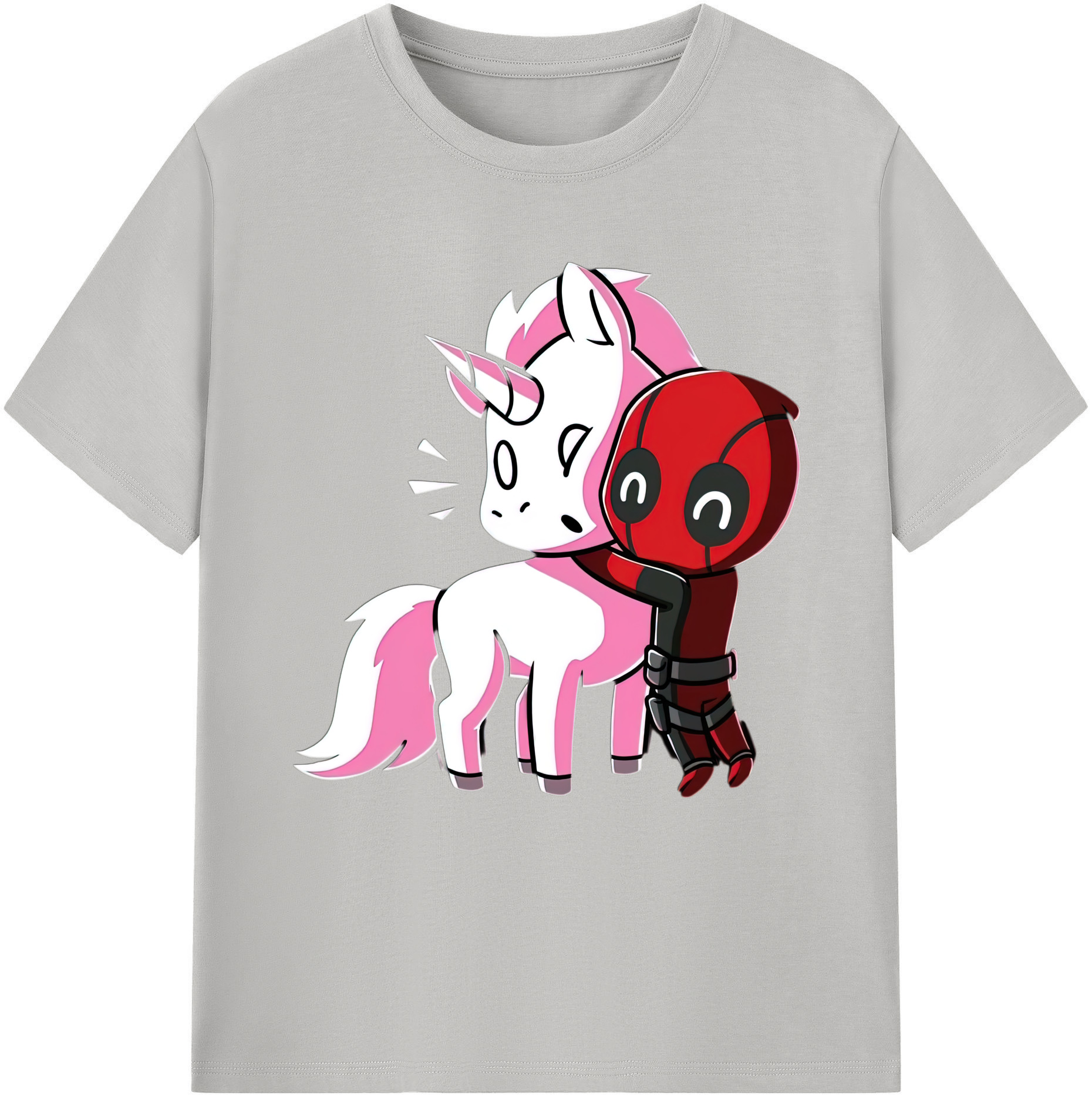 （画像用） Deadpool デッドプール レディースカジュアルプリントTシャツ（綿100％）