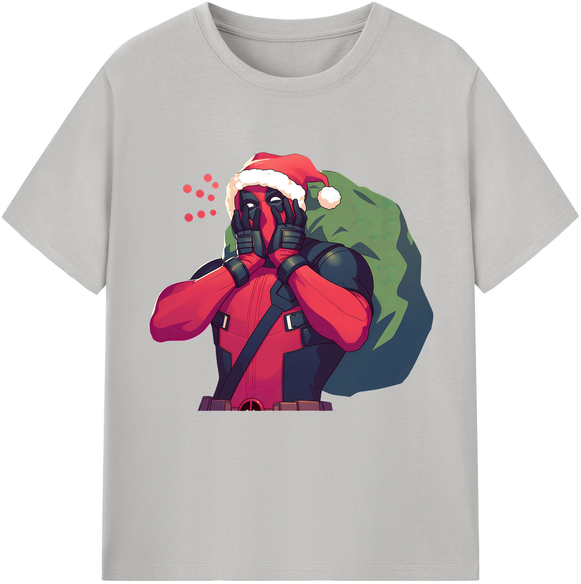（画像用） Deadpool デッドプール レディースカジュアルプリントTシャツ（綿100％）