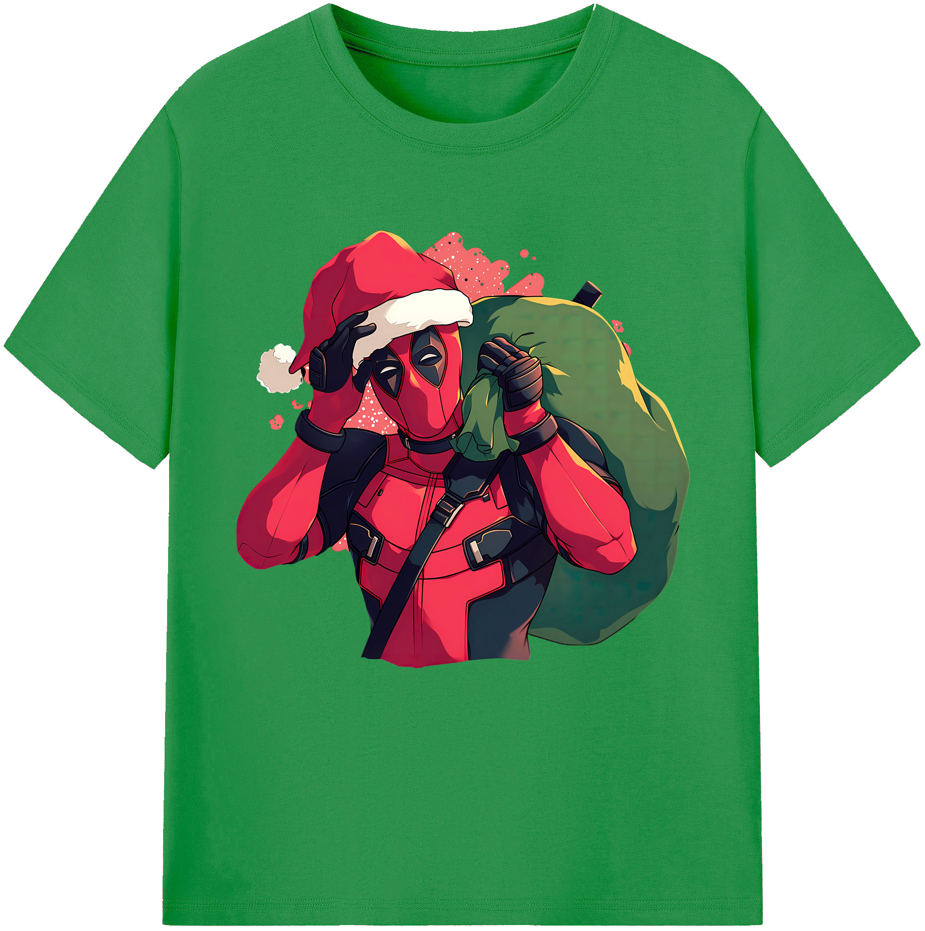 （画像用） Deadpool デッドプール レディースカジュアルプリントTシャツ（綿100％）