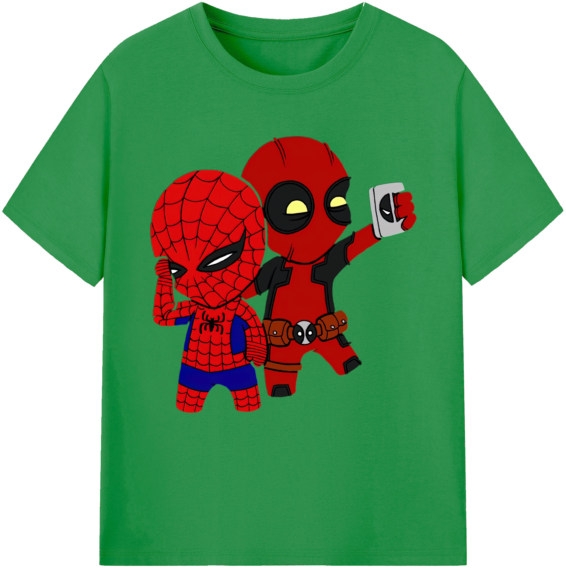 （画像用） Deadpool デッドプール レディースカジュアルプリントTシャツ（綿100％）