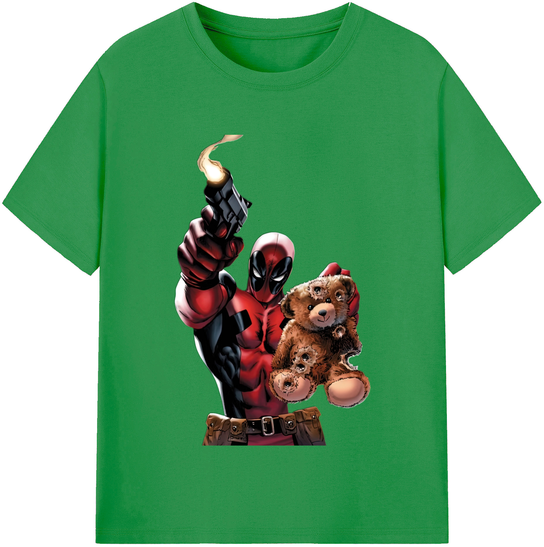 （画像用） Deadpool デッドプール レディースカジュアルプリントTシャツ（綿100％）