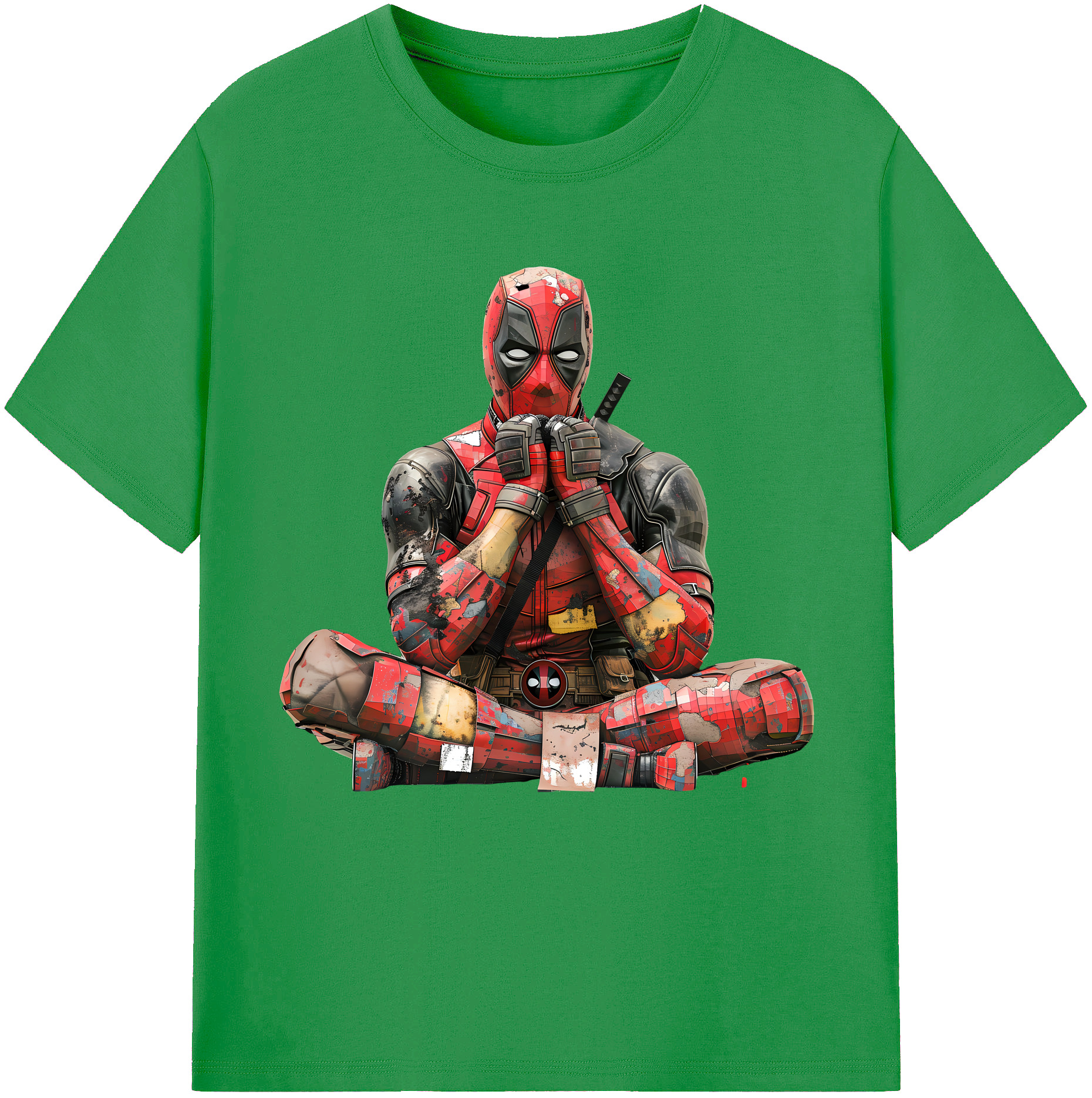 （画像用） Deadpool デッドプール レディースカジュアルプリントTシャツ（綿100％）