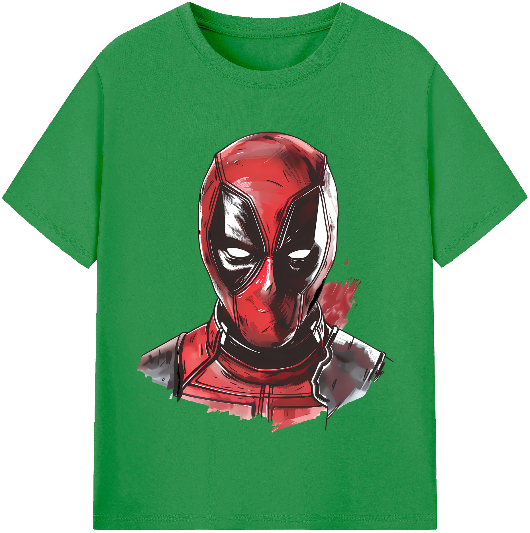 （画像用） Deadpool デッドプール レディースカジュアルプリントTシャツ（綿100％）