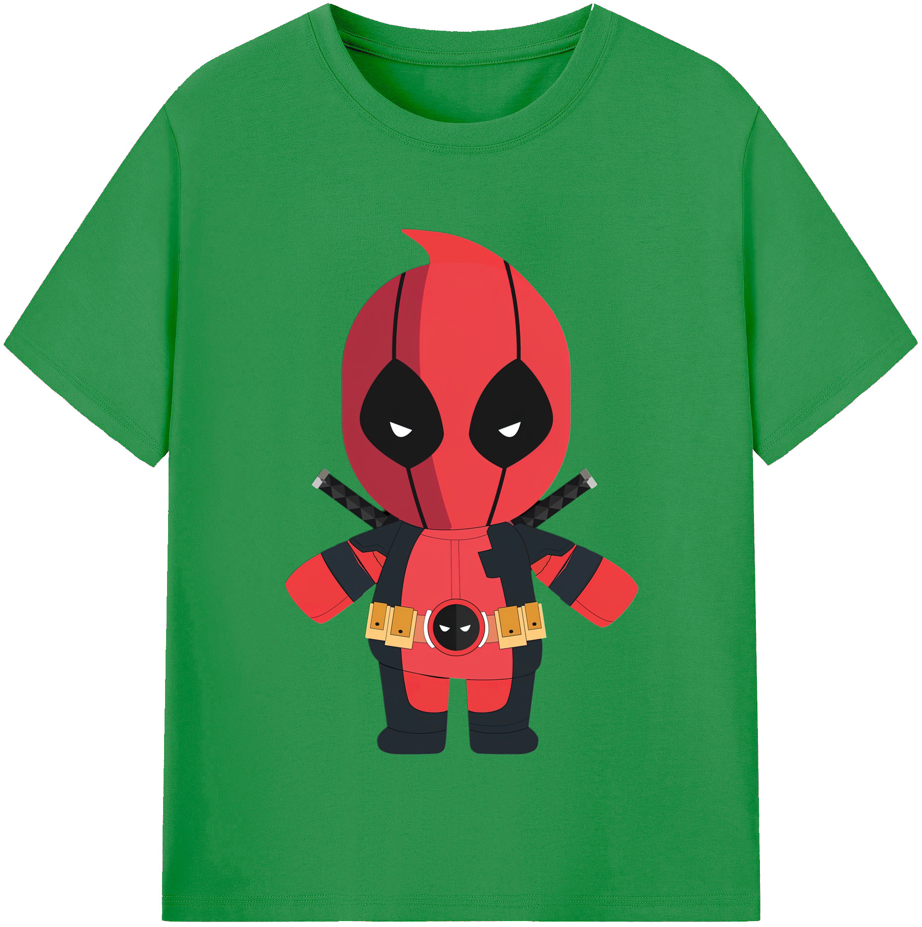（画像用） Deadpool デッドプール レディースカジュアルプリントTシャツ（綿100％）