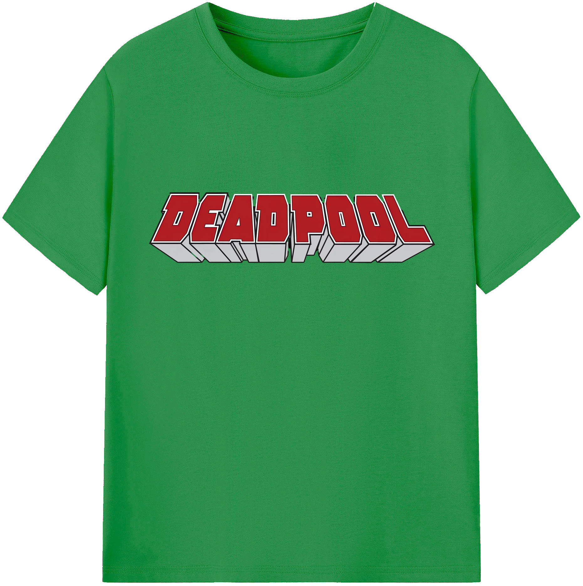 （画像用） Deadpool デッドプール レディースカジュアルプリントTシャツ（綿100％）