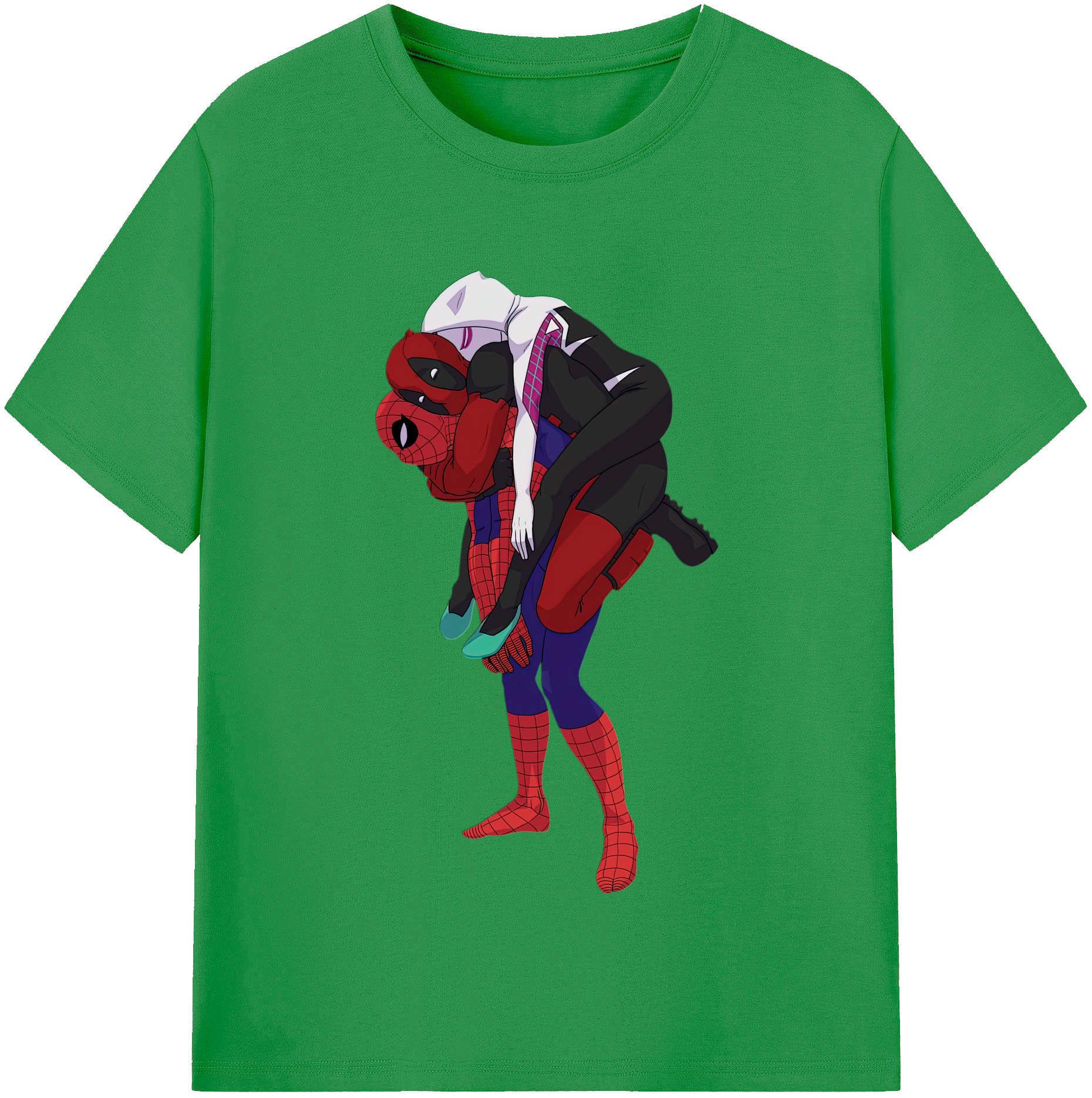 （画像用） Deadpool デッドプール レディースカジュアルプリントTシャツ（綿100％）