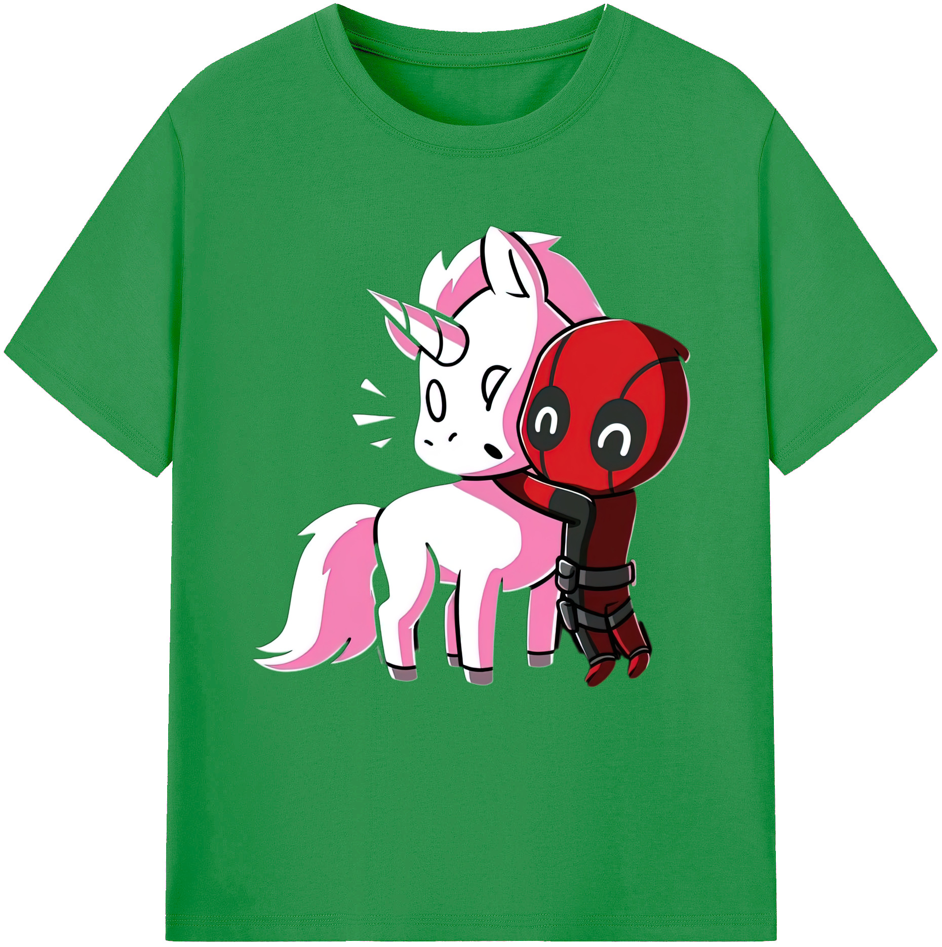 （画像用） Deadpool デッドプール レディースカジュアルプリントTシャツ（綿100％）