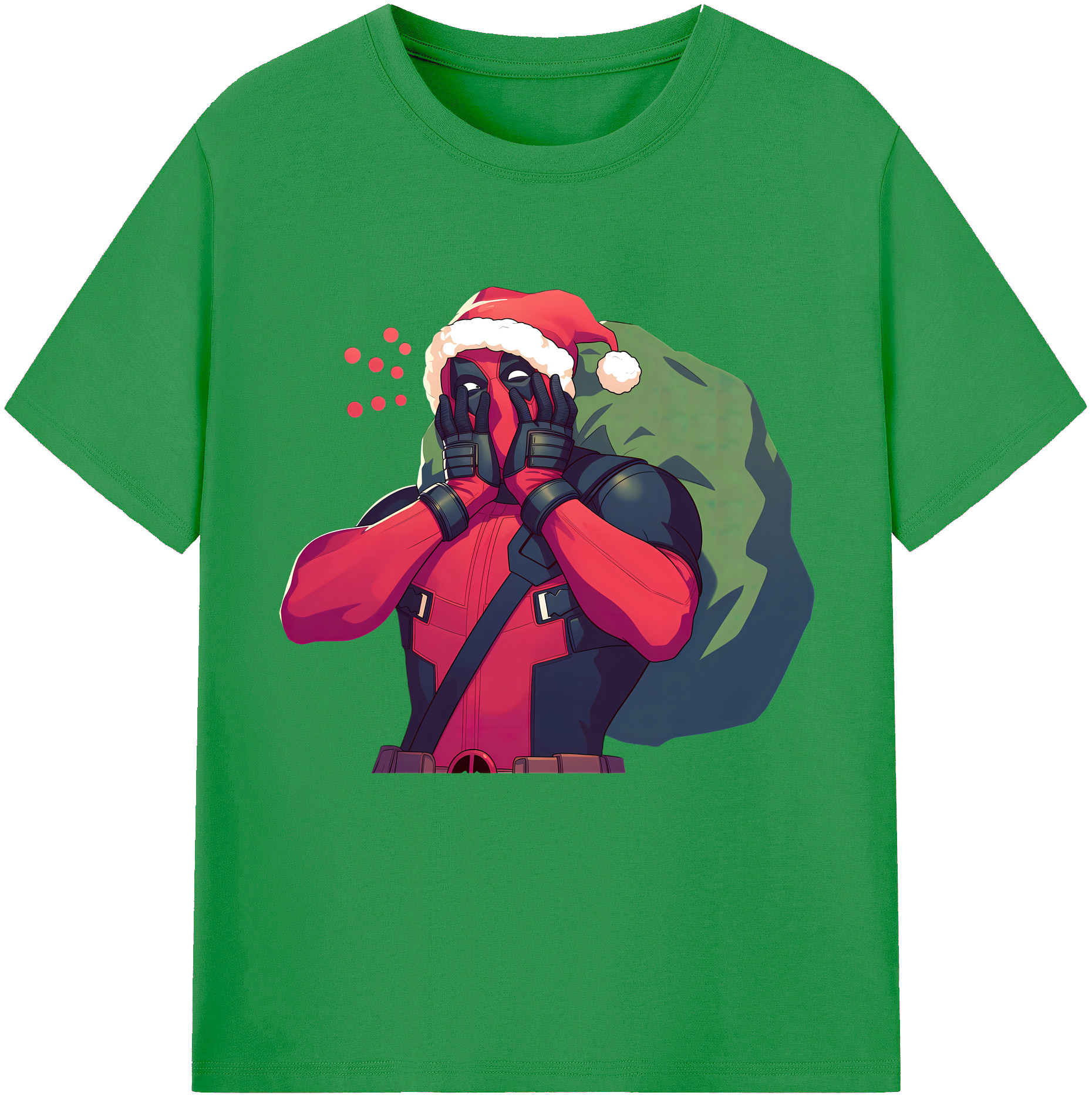 （画像用） Deadpool デッドプール レディースカジュアルプリントTシャツ（綿100％）