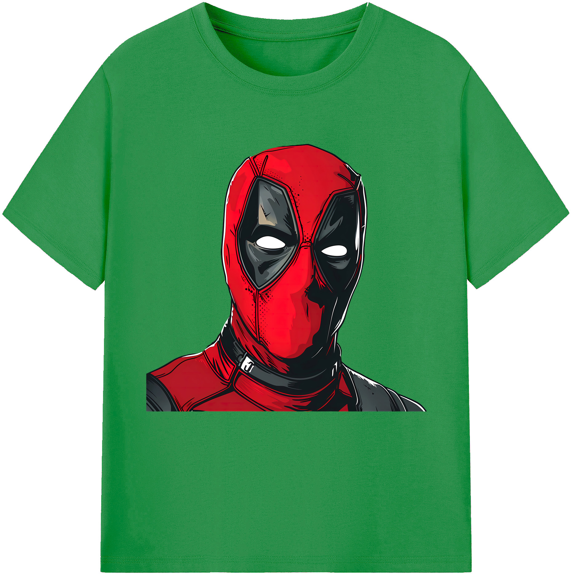 （画像用） Deadpool デッドプール レディースカジュアルプリントTシャツ（綿100％）