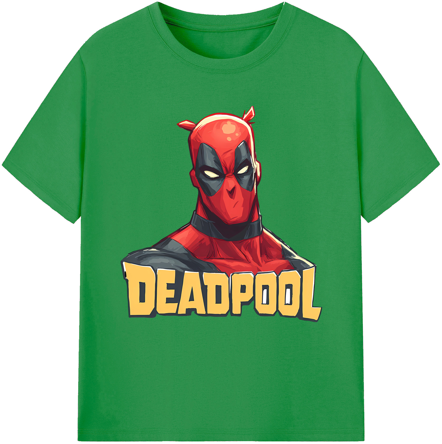 （画像用） Deadpool デッドプール レディースカジュアルプリントTシャツ（綿100％）