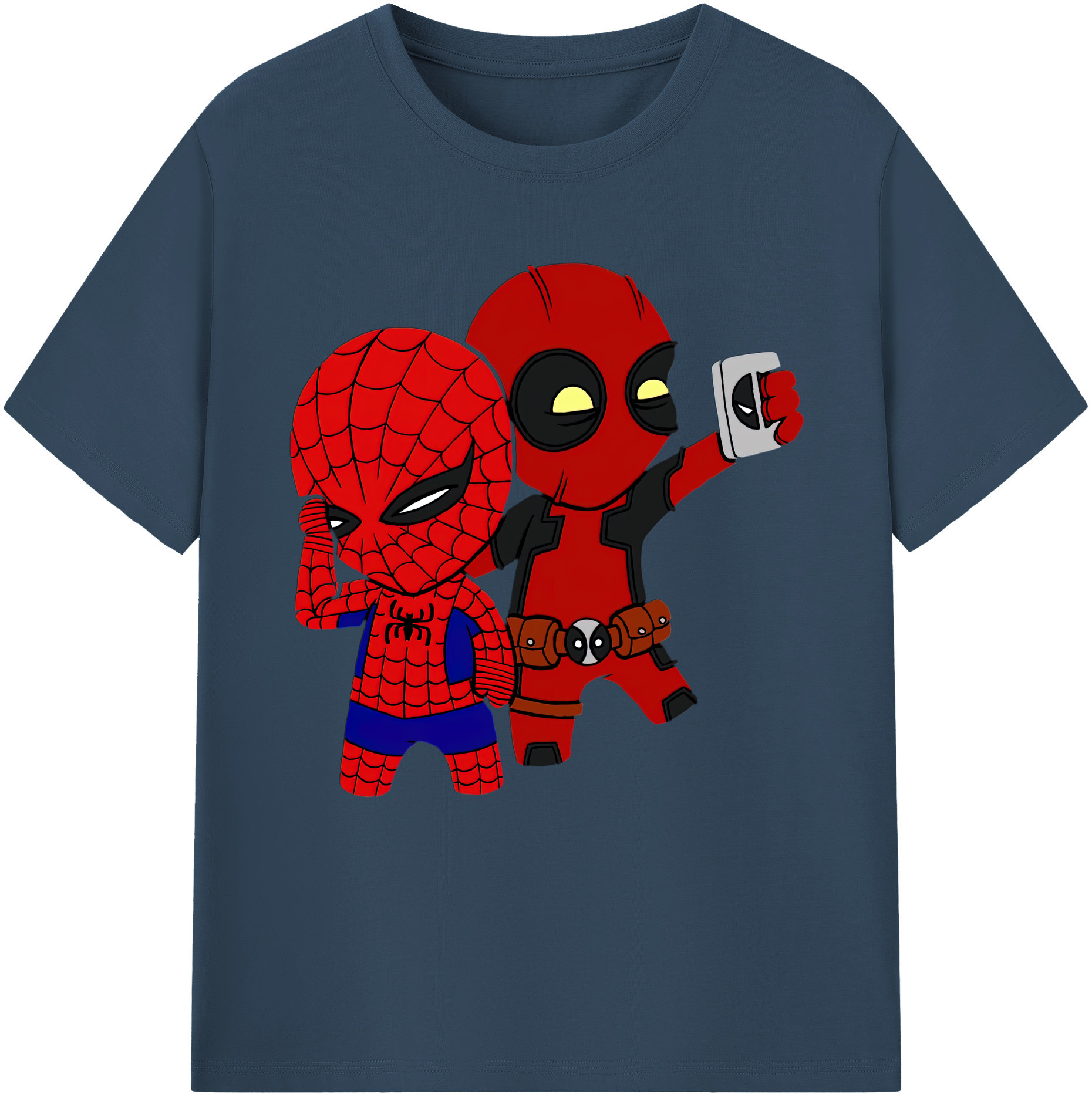 （画像用） Deadpool デッドプール レディースカジュアルプリントTシャツ（綿100％）