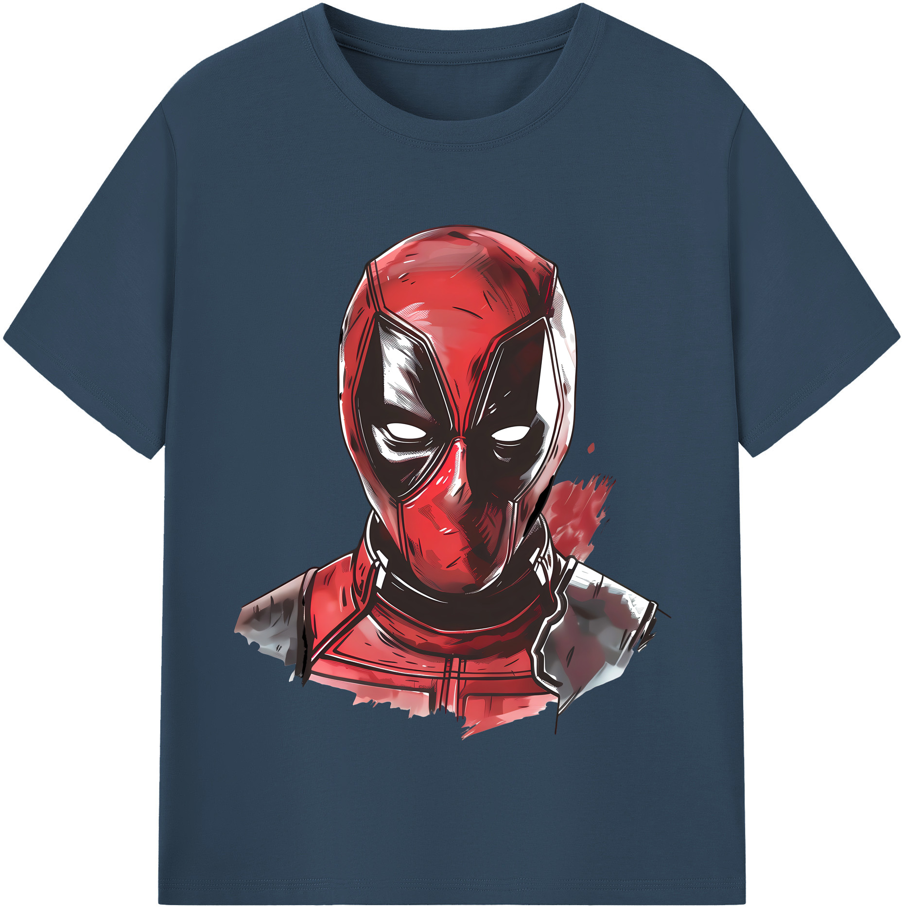 （画像用） Deadpool デッドプール レディースカジュアルプリントTシャツ（綿100％）