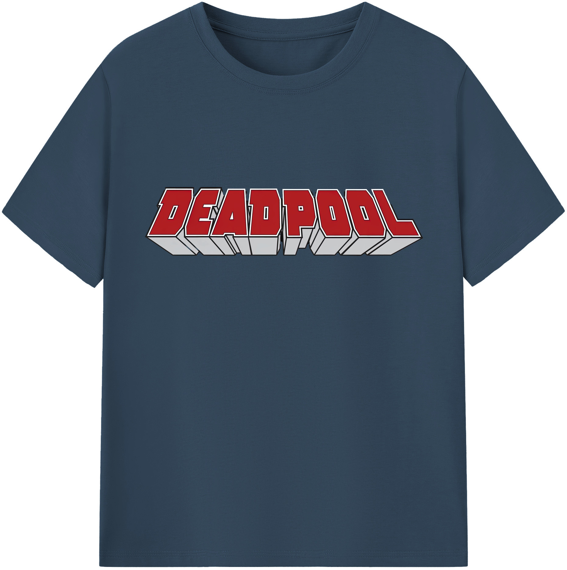 （画像用） Deadpool デッドプール レディースカジュアルプリントTシャツ（綿100％）