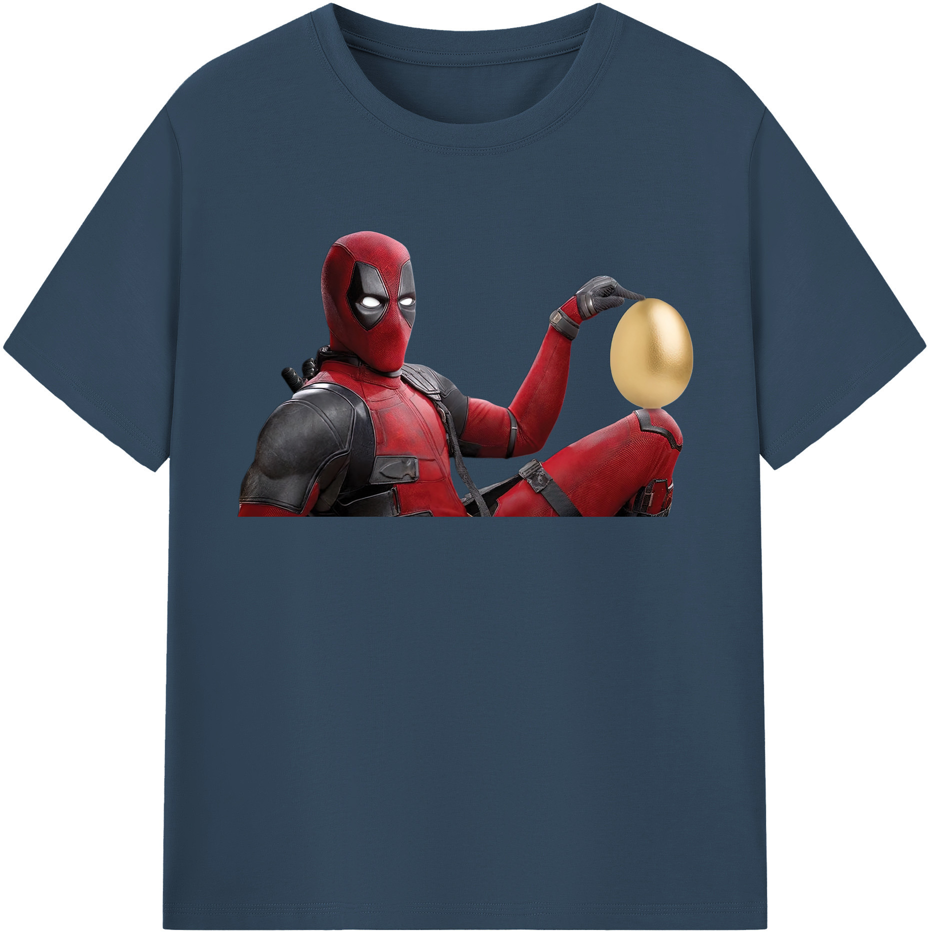 （画像用） Deadpool デッドプール レディースカジュアルプリントTシャツ（綿100％）
