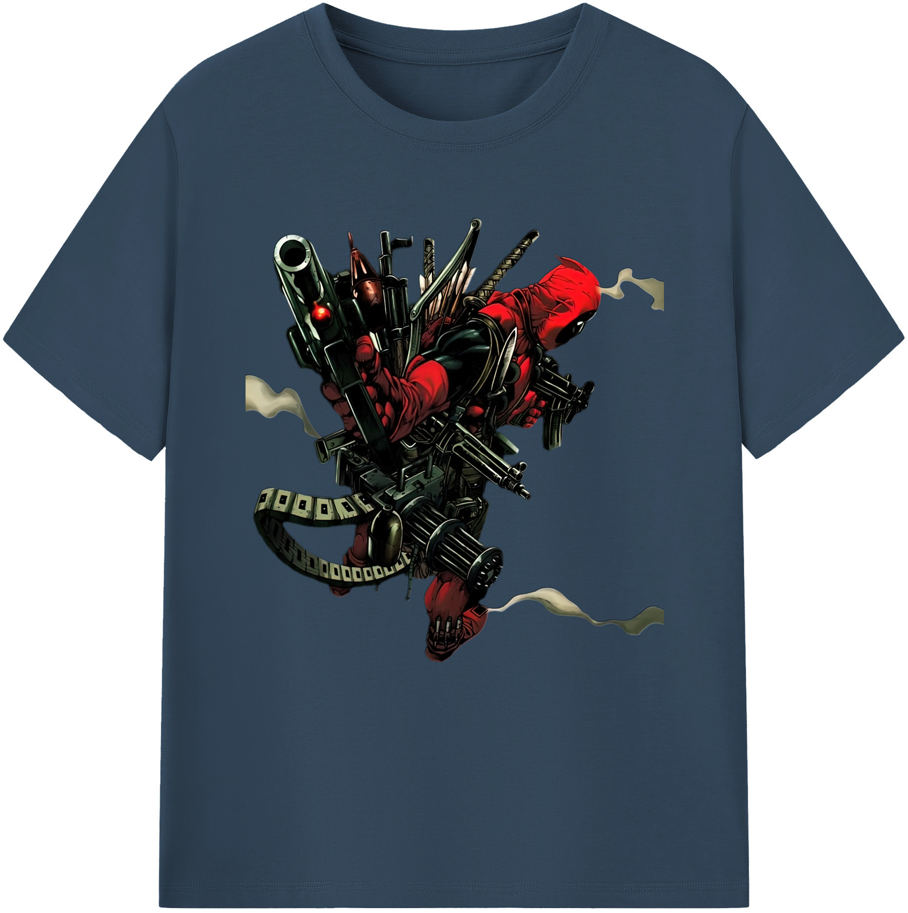 （画像用） Deadpool デッドプール レディースカジュアルプリントTシャツ（綿100％）