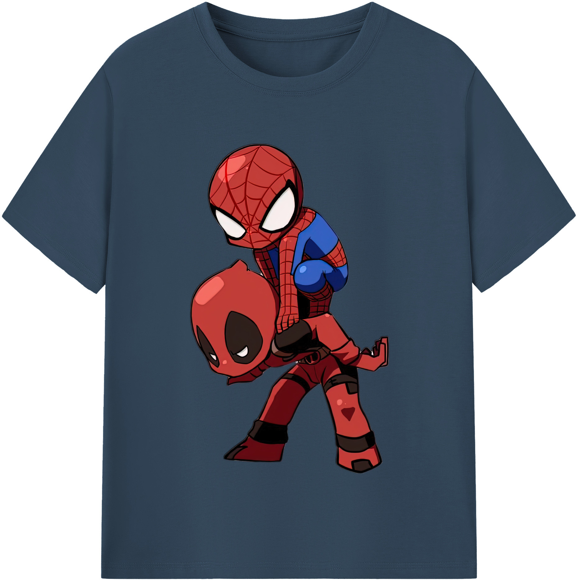 （画像用） Deadpool デッドプール レディースカジュアルプリントTシャツ（綿100％）