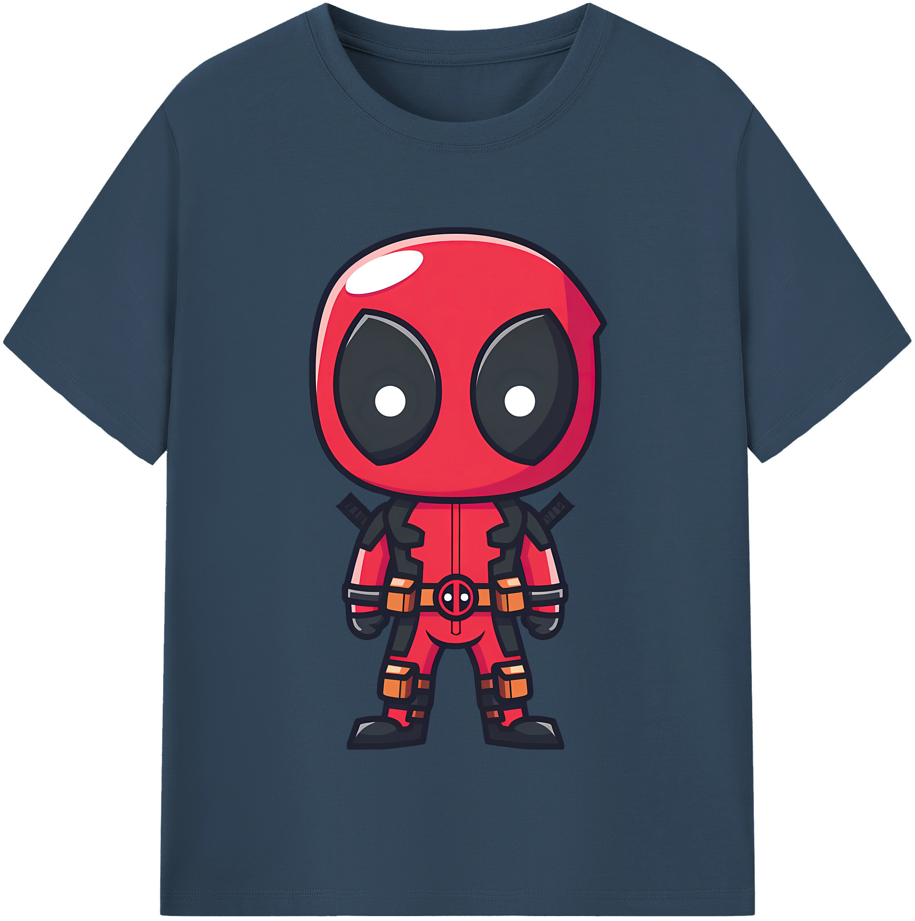 （画像用） Deadpool デッドプール レディースカジュアルプリントTシャツ（綿100％）