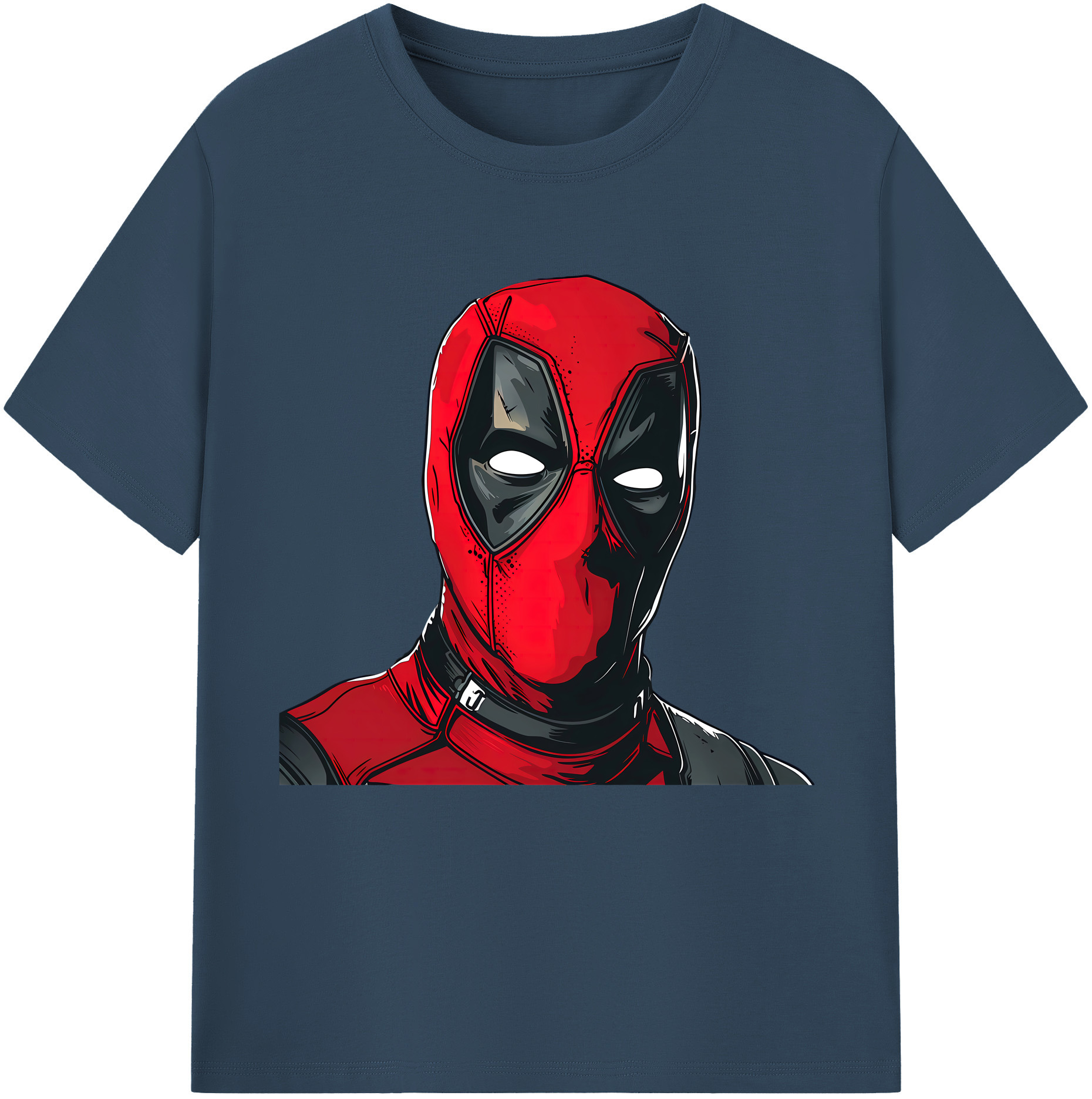 （画像用） Deadpool デッドプール レディースカジュアルプリントTシャツ（綿100％）