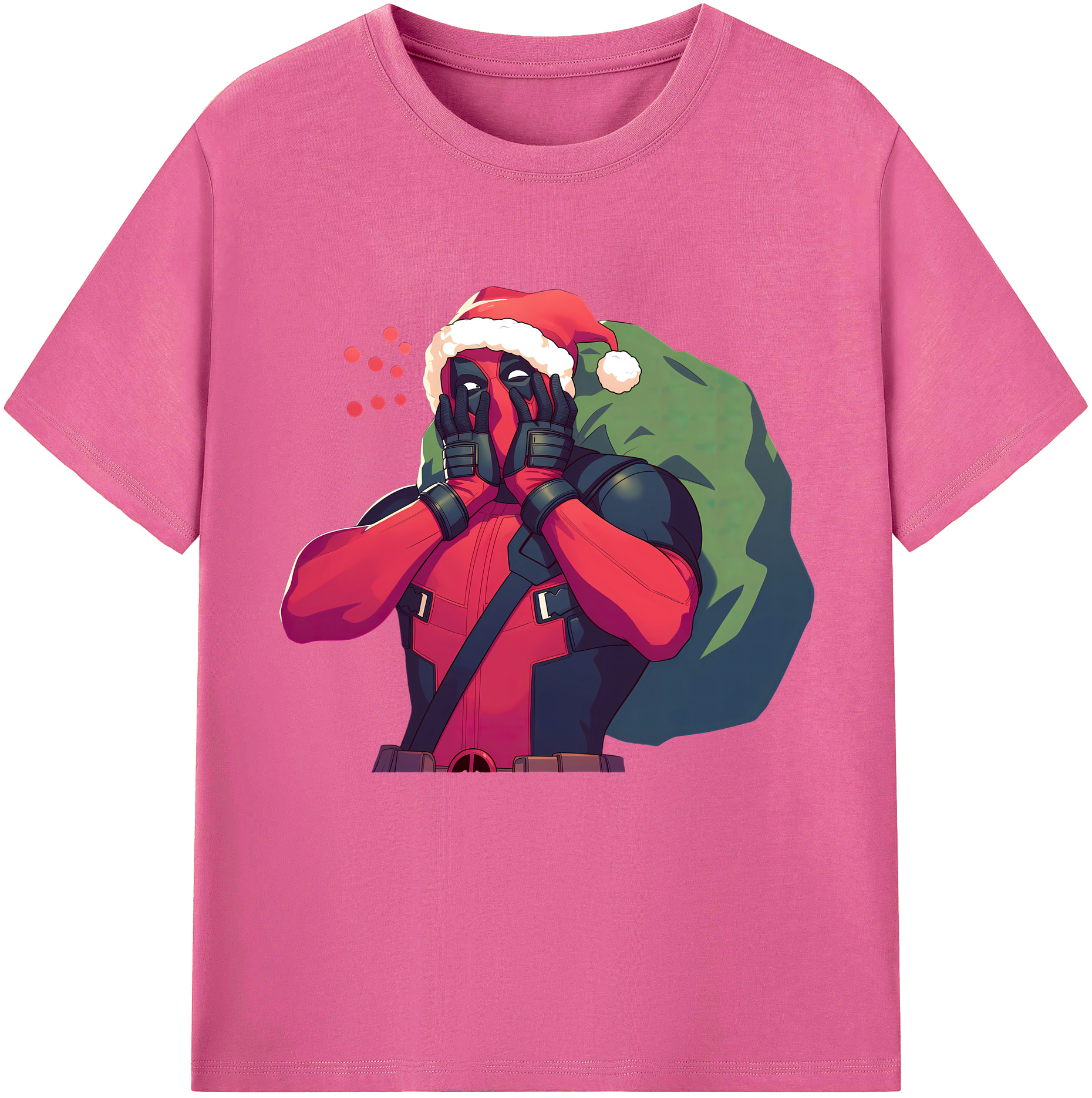 （画像用） Deadpool デッドプール レディースカジュアルプリントTシャツ（綿100％）