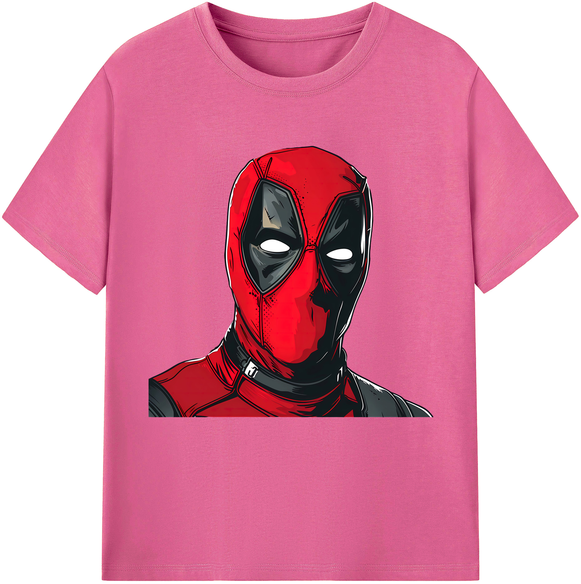 （画像用） Deadpool デッドプール レディースカジュアルプリントTシャツ（綿100％）
