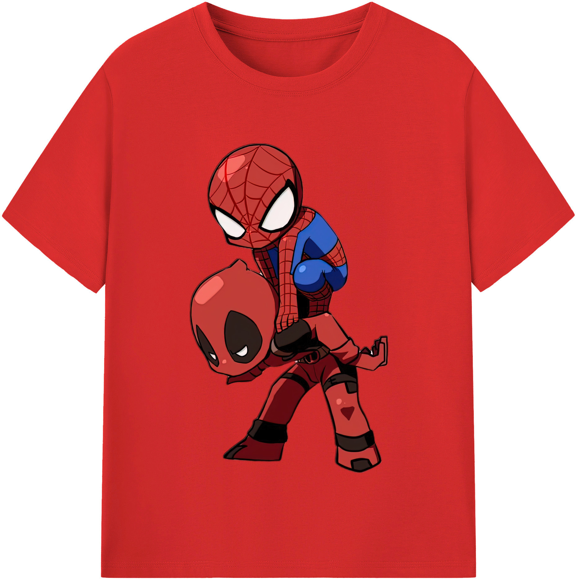 （画像用） Deadpool デッドプール レディースカジュアルプリントTシャツ（綿100％）