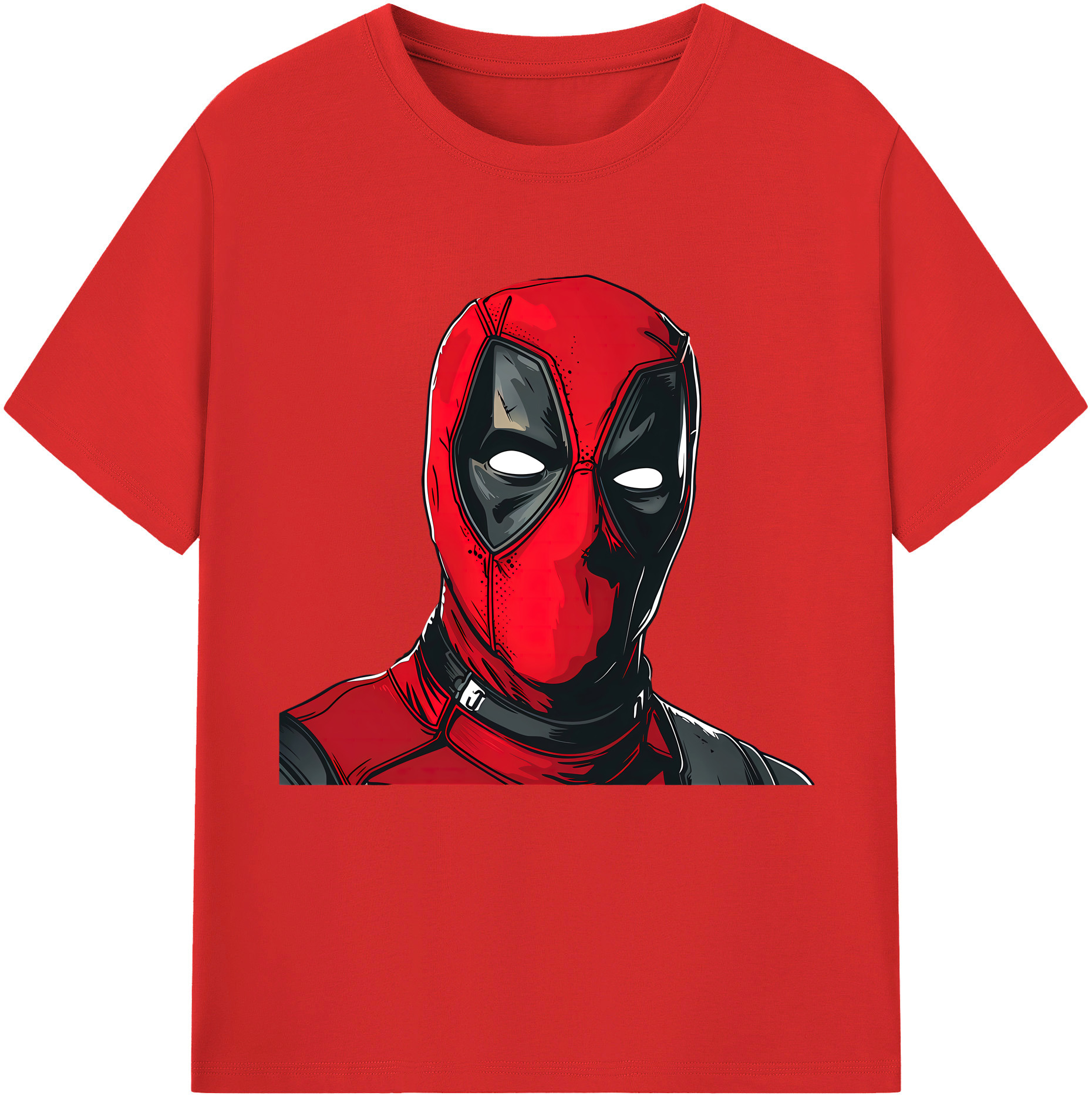 （画像用） Deadpool デッドプール レディースカジュアルプリントTシャツ（綿100％）