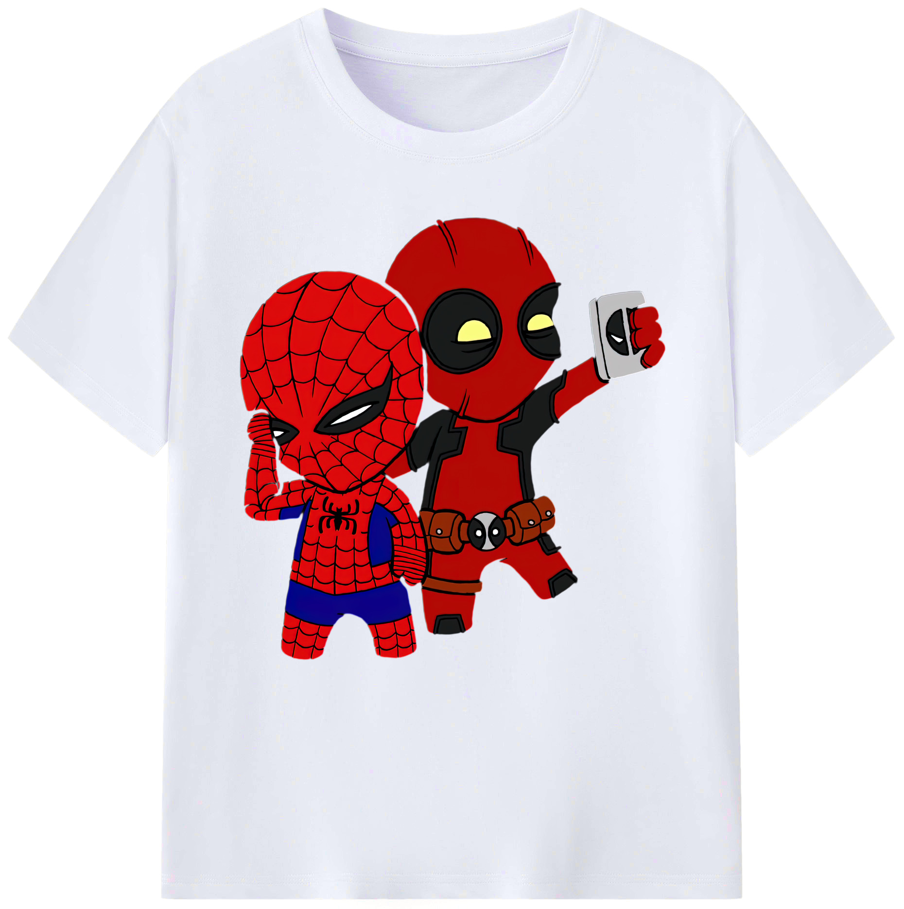 （画像用） Deadpool デッドプール レディースカジュアルプリントTシャツ（綿100％）