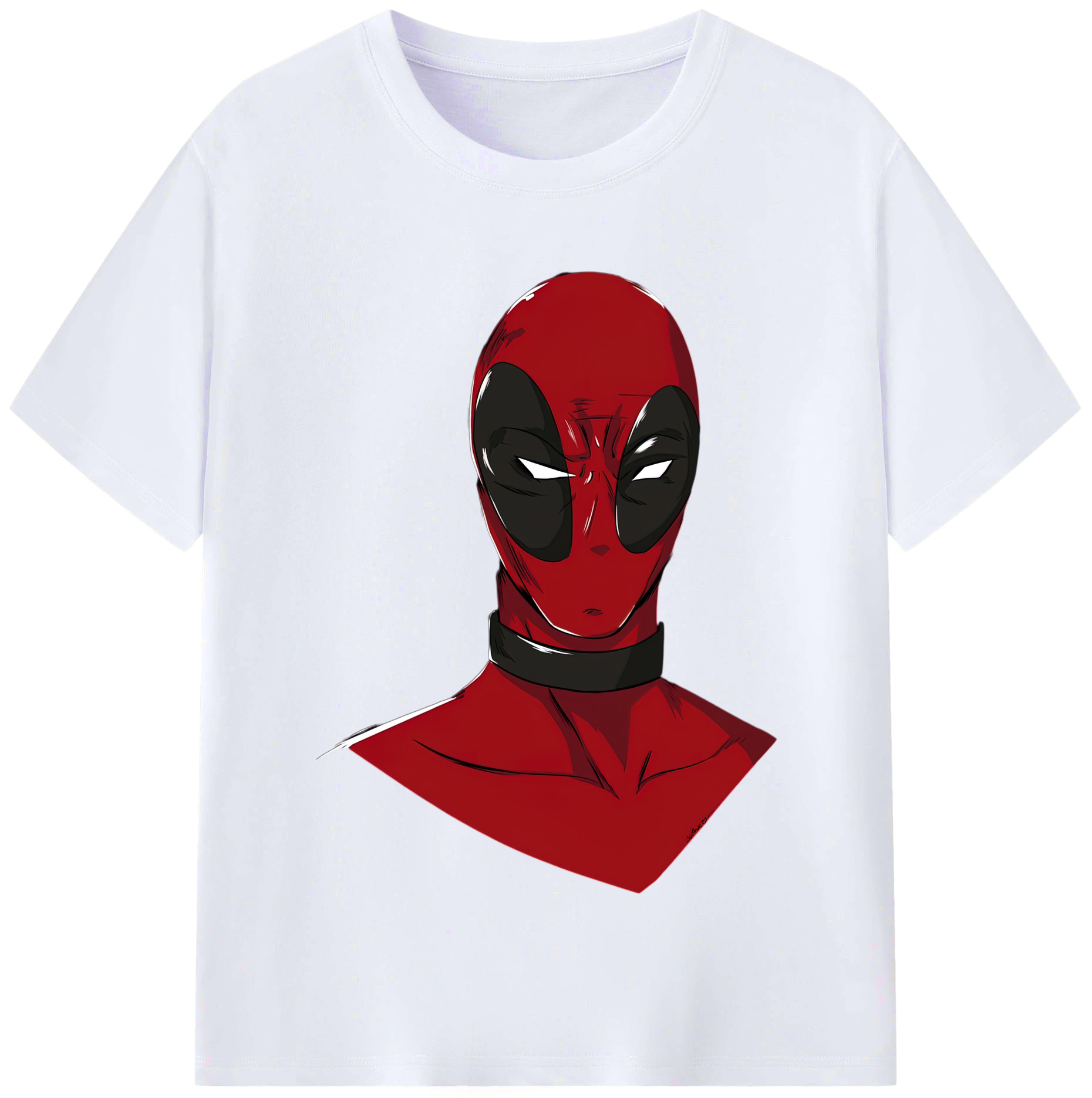 （画像用） Deadpool デッドプール レディースカジュアルプリントTシャツ（綿100％）